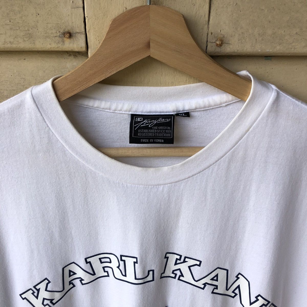 Fubu Vintage y2k Karl Kani Jeans 1989 Tshirt Size US XL / EU 56 / 4 - 6 Thumbnail