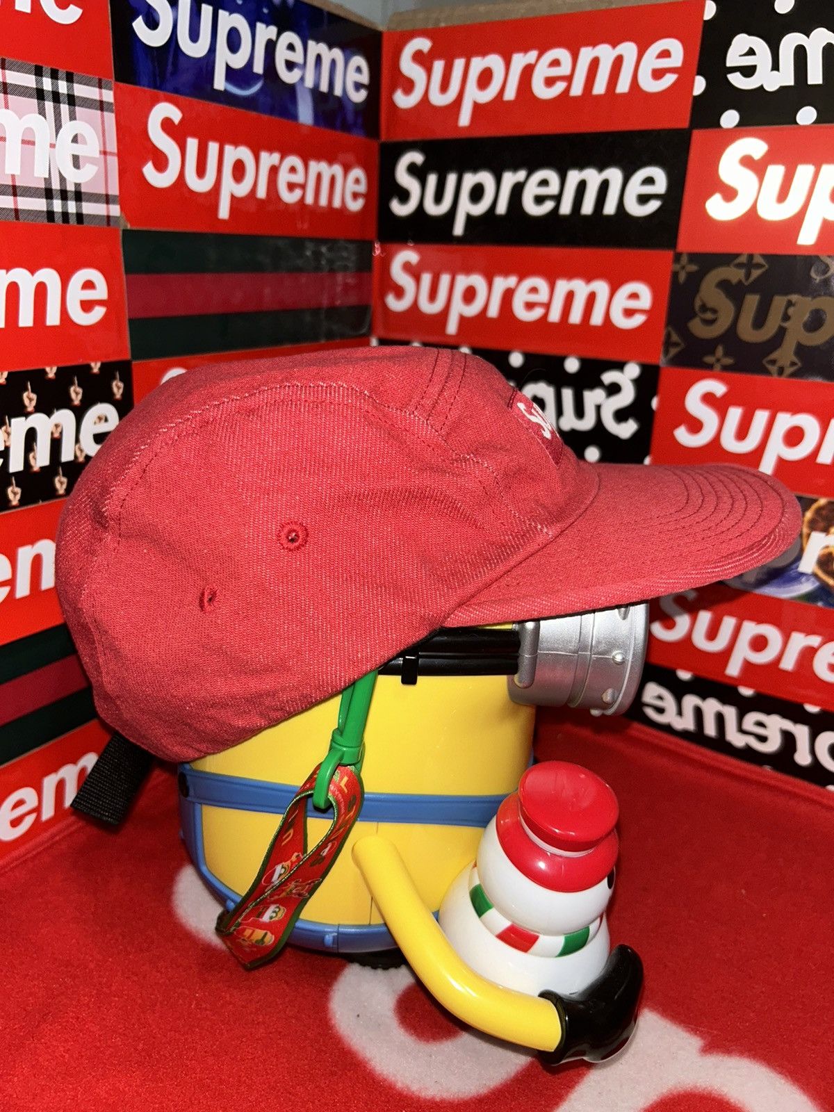 Supreme Supreme Denim Camp Cap SS18 NEW RARE HAT Size ONE SIZE - 3 Thumbnail