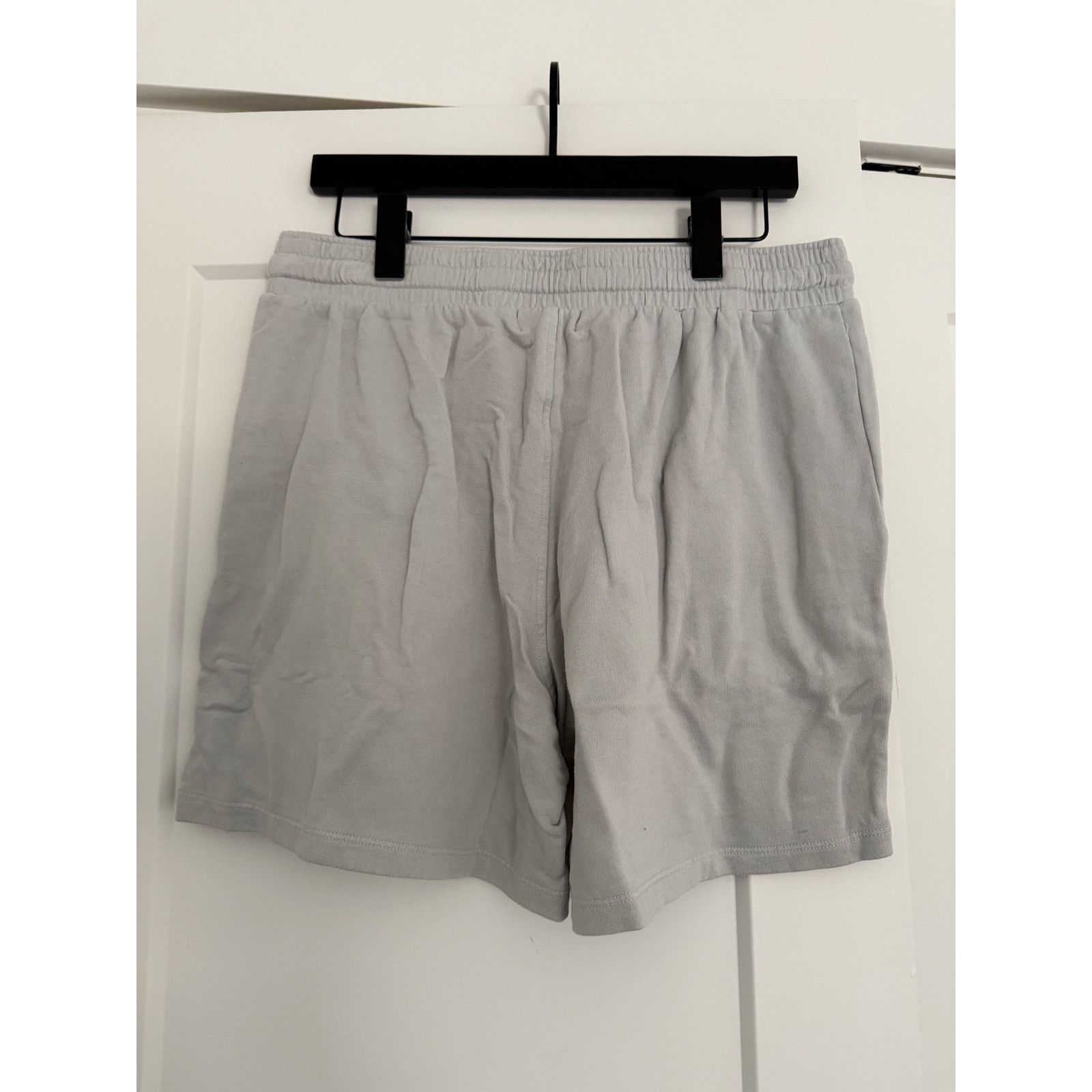 MONROW New Monrow Men’s Supersoft Gym Shorts Light Blue Large $120 Size US 36 / EU 52 - 7 Thumbnail