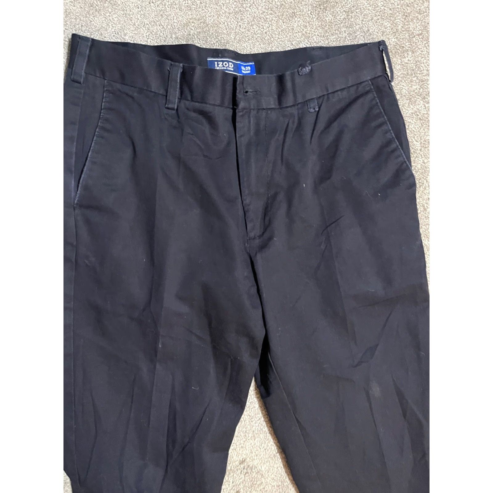 Izod **IZOD Men's Straight Leg Navy Blue Golf Pants Size 33x25 Flat Front** User: **IZOD Men's Navy Blue Straight Leg Golf Pants Size 33x25 Flat Front** Size US 33 - 3 Thumbnail