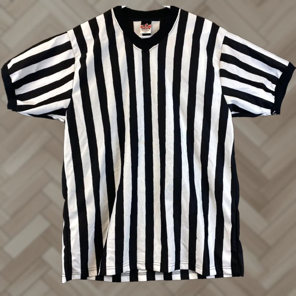 Vintage **Alleson Athletic Mens L Black V-Neck Sports Shirt Jersey** User: **Alleson Athletic Mens L Black V-Neck Jersey Shirt** Size US L / EU 52-54 / 3 - 1 Thumbnail