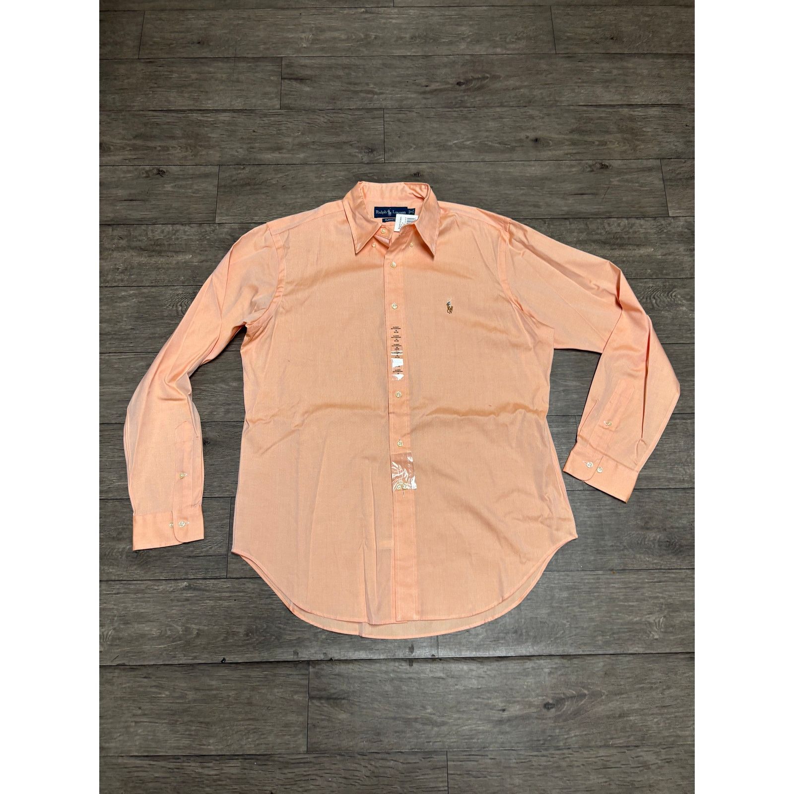 Designer × Polo Ralph Lauren NWT Polo Ralph Lauren Pink Dress Shirt Sz 16 34-35 Size US L / EU 52-54 / 3 - 1 Thumbnail