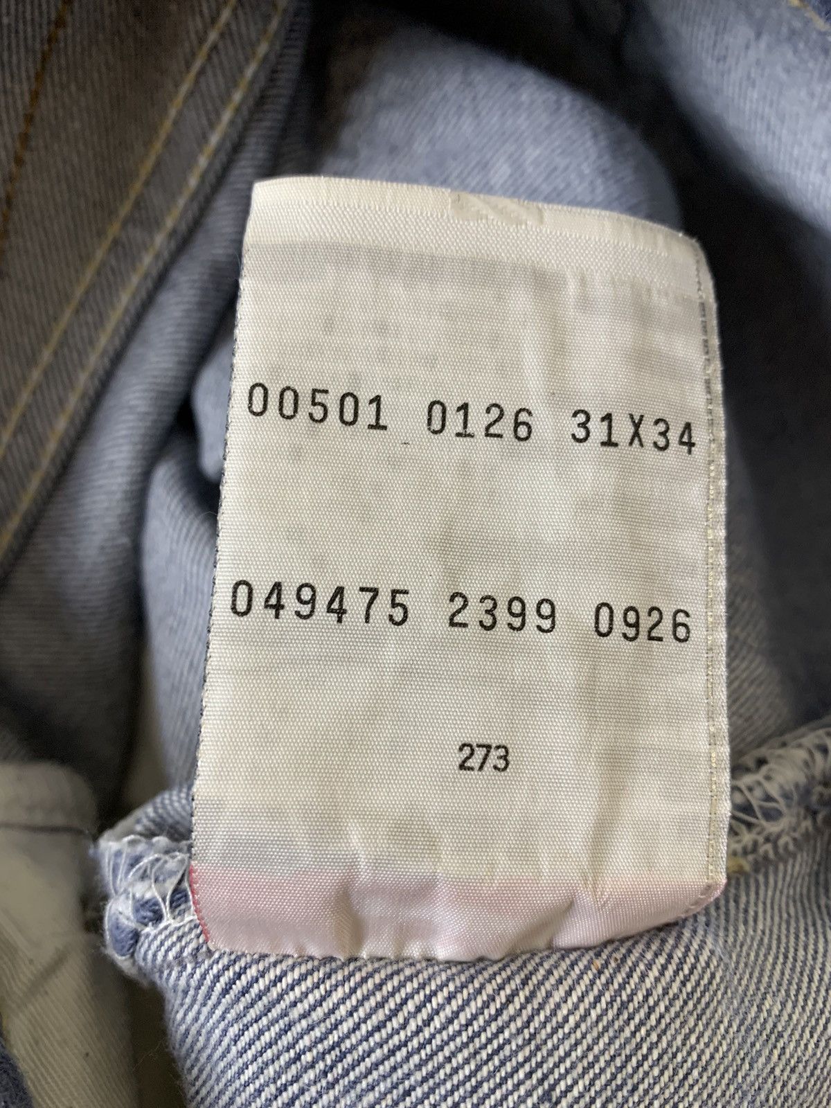 Levi's × Vintage Vintage Levi’s 501 Denim Jeans Size W31/L34 Size US 31 - 6 Thumbnail