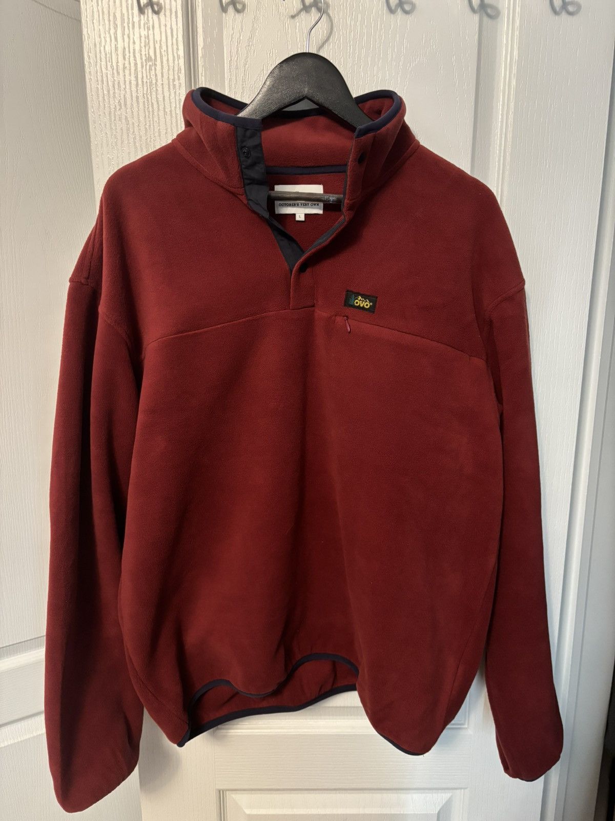 Drake × October's Very Own × Polartec OVO Polar Tec Mockneck Size US L / EU 52-54 / 3 - 1 Thumbnail