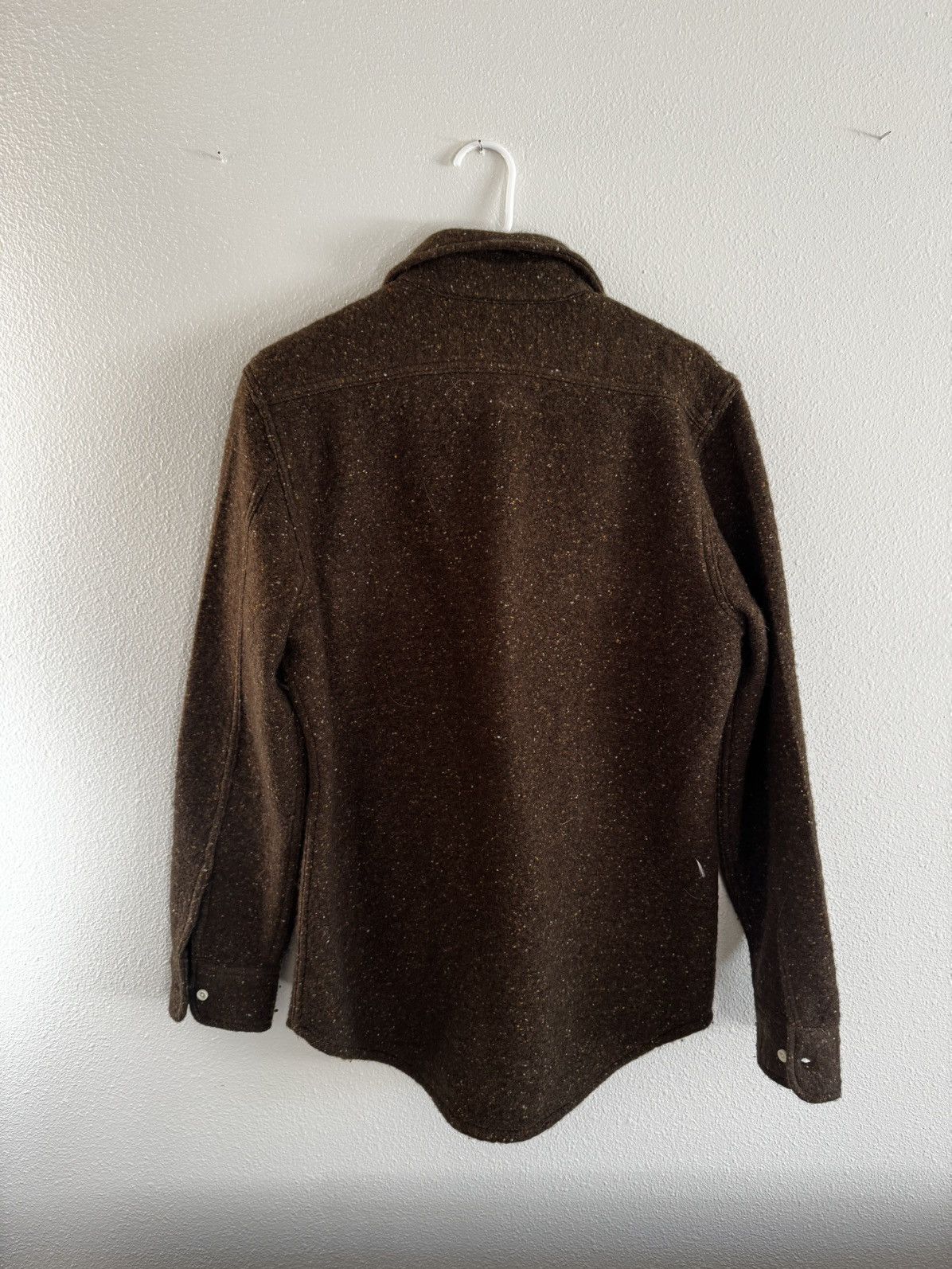 Taylor Stitch The Leeward Shirt - Chocolate Donegal Size US M / EU 48-50 / 2 - 3 Thumbnail