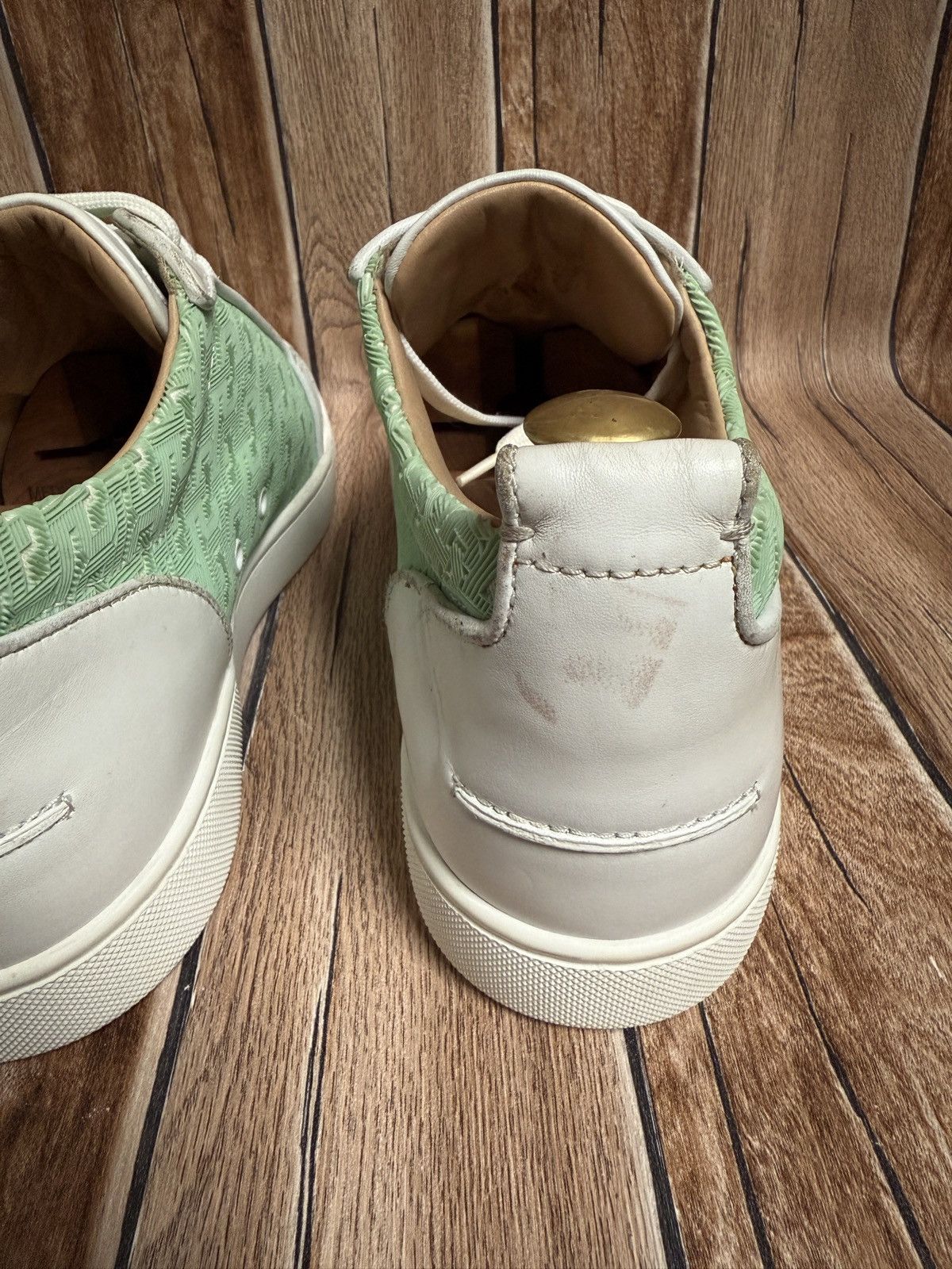 Christian Louboutin Rantulow Orlato CL monogram sneaker Size US 10.5 / EU 43-44 - 18 Thumbnail