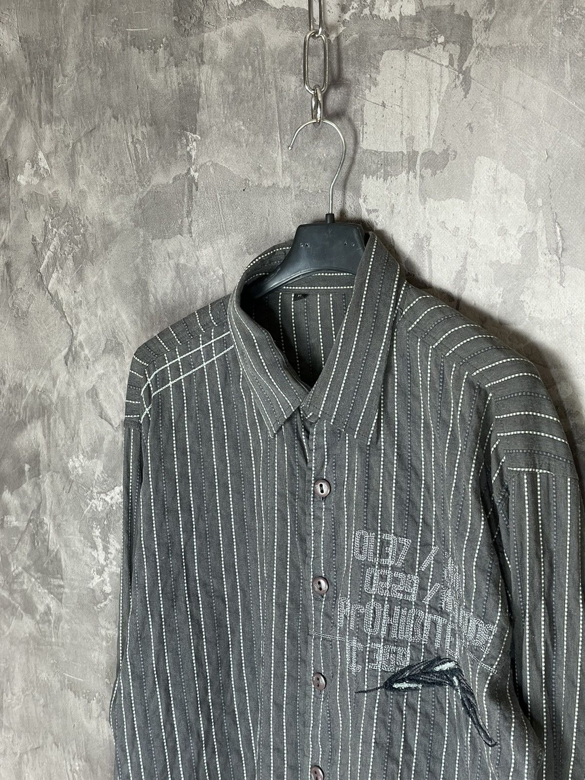 Diesel × Vintage Vintage Y2K Diesel logo Japanese Shirt button up Size US XL / EU 56 / 4 - 12 Thumbnail