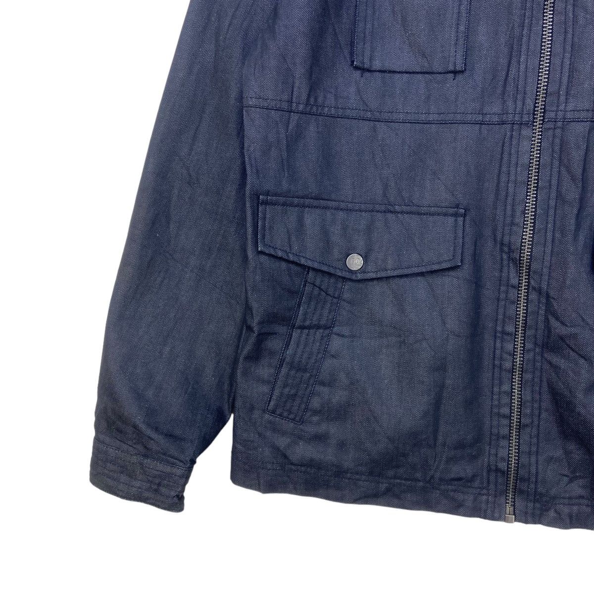 Japanese Brand × WE Fashion We Fashion Biker Soft Denim Holmes Jacket Size US M / EU 48-50 / 2 - 5 Thumbnail