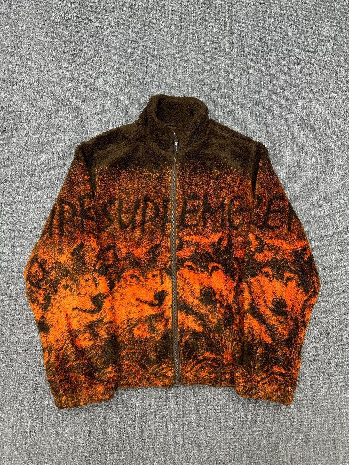Supreme Supreme Wolf Totem Fleece Jacket Size US M / EU 48-50 / 2 - 1 Thumbnail