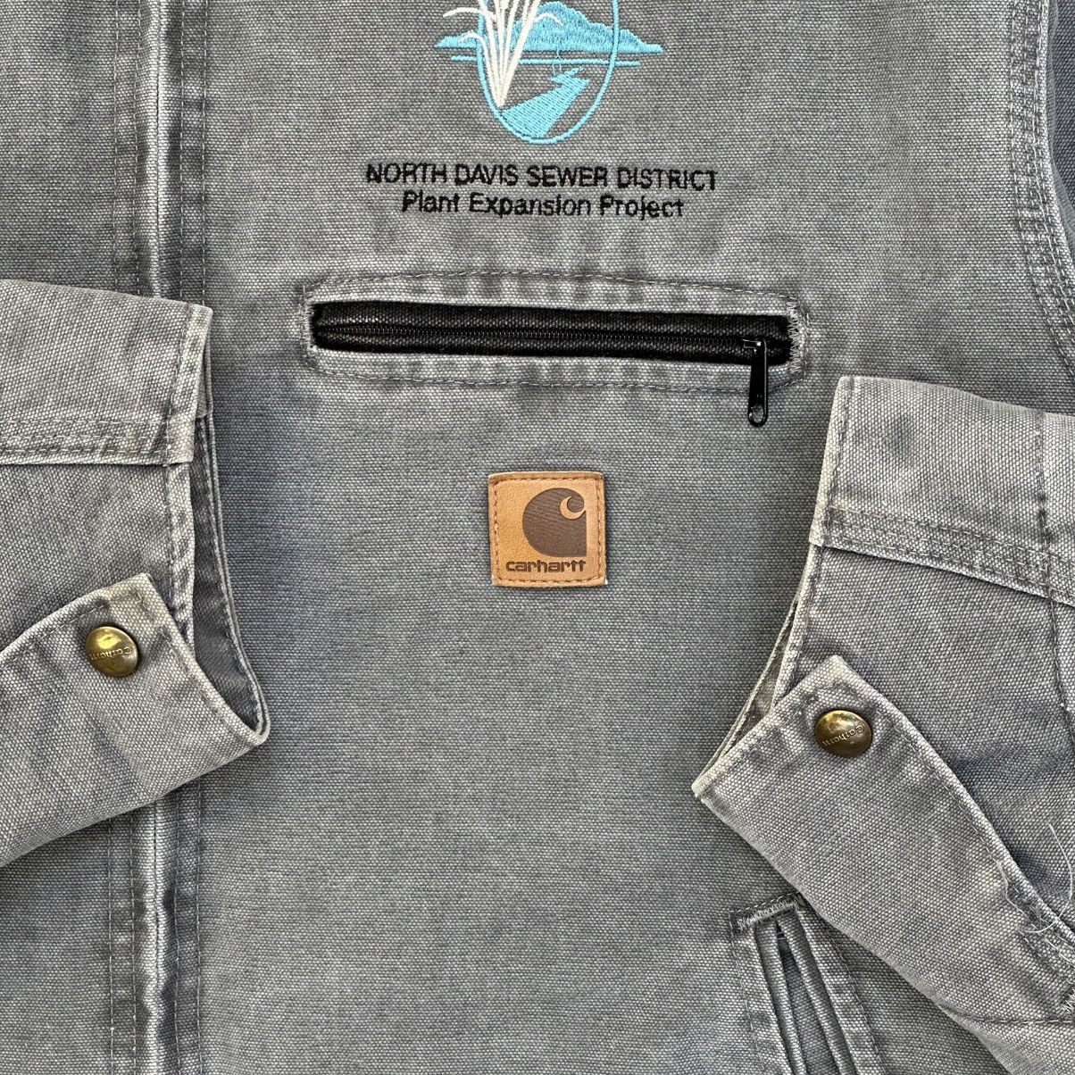 Carhartt × Vintage 🔗 SOLD 🔗 Carhartt Detroit Jacket J97 GVL Size US L / EU 52-54 / 3 - 4 Thumbnail