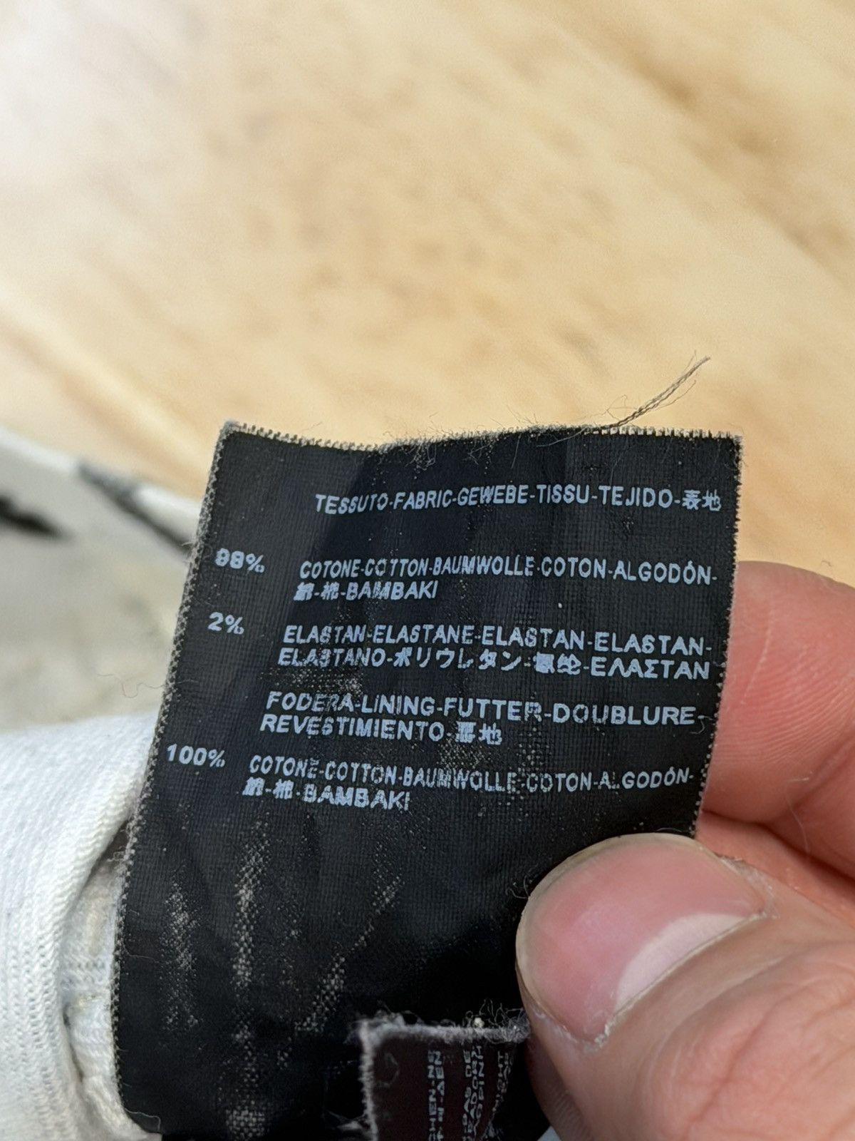 Saint Laurent Paris SS14 Tiger D02 Denim Jeans 30 Size US 31 - 7 Thumbnail