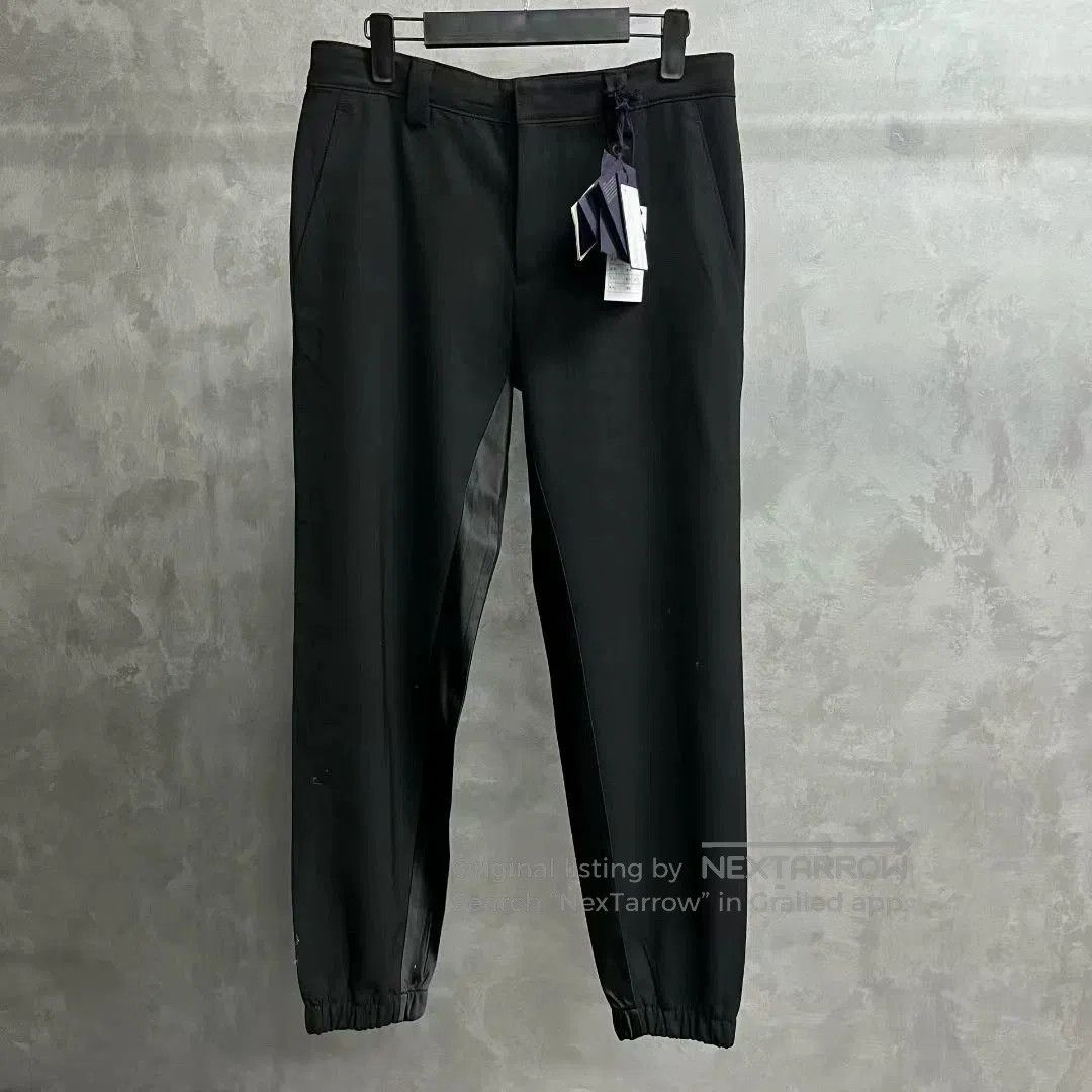 Prada prada black casual long pants with logo. Size US 30 / EU 46 - 1 Thumbnail