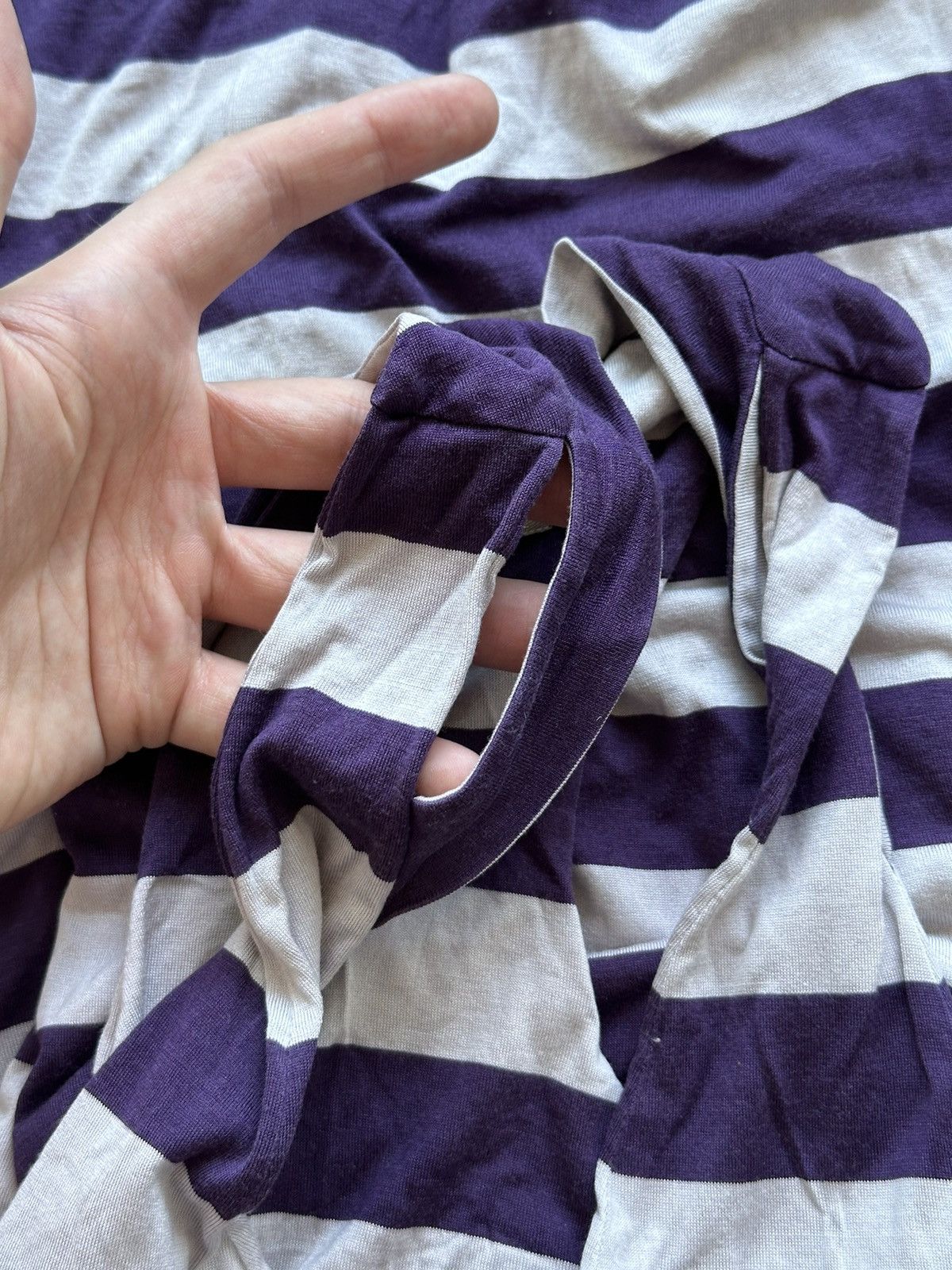 Burberry Burberry London Grey / Purple Striped Tank Top Size S Size S / US 4 / IT 40 - 7 Thumbnail