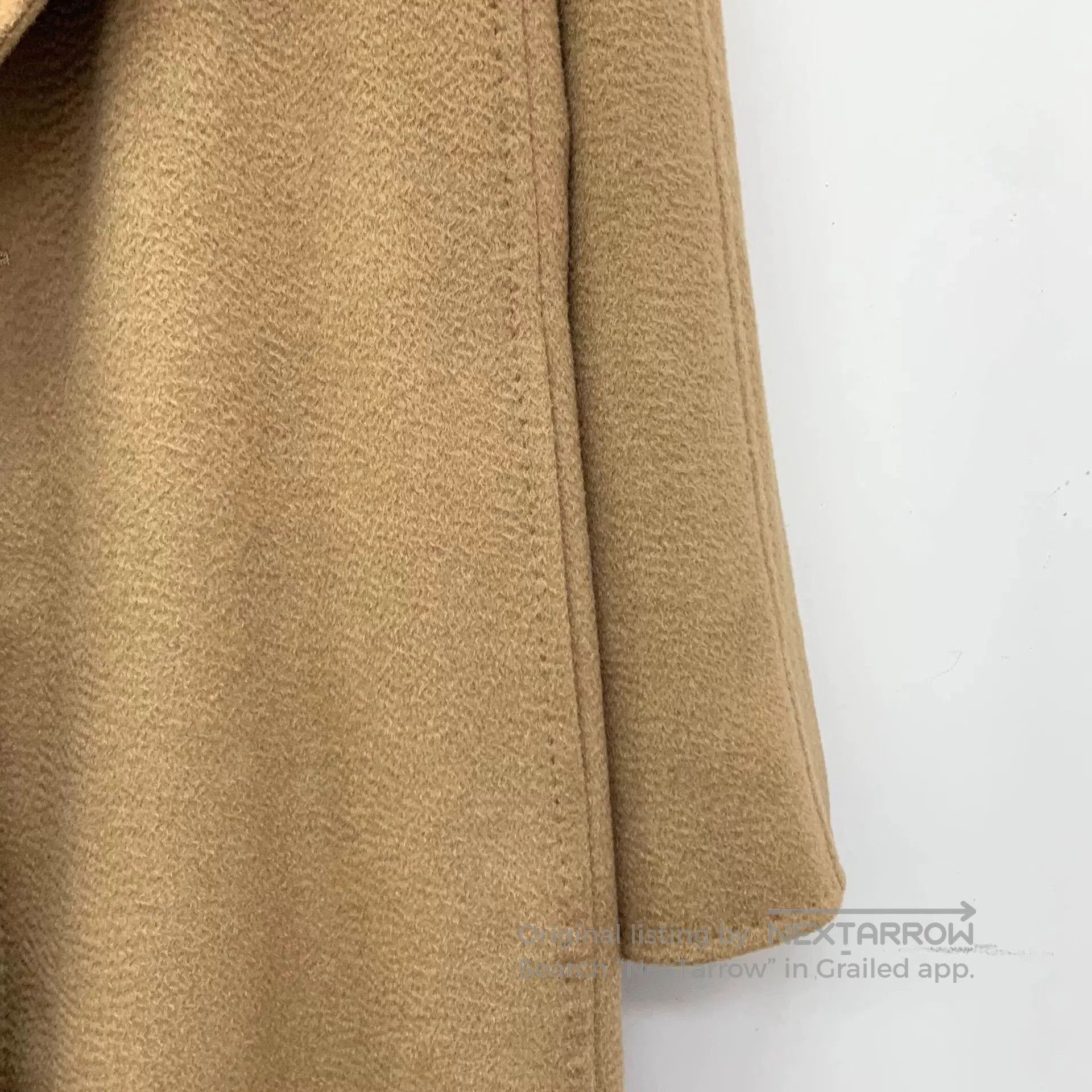 Other maxmara camel wool long coat with belt. Size US L / EU 52-54 / 3 - 4 Thumbnail