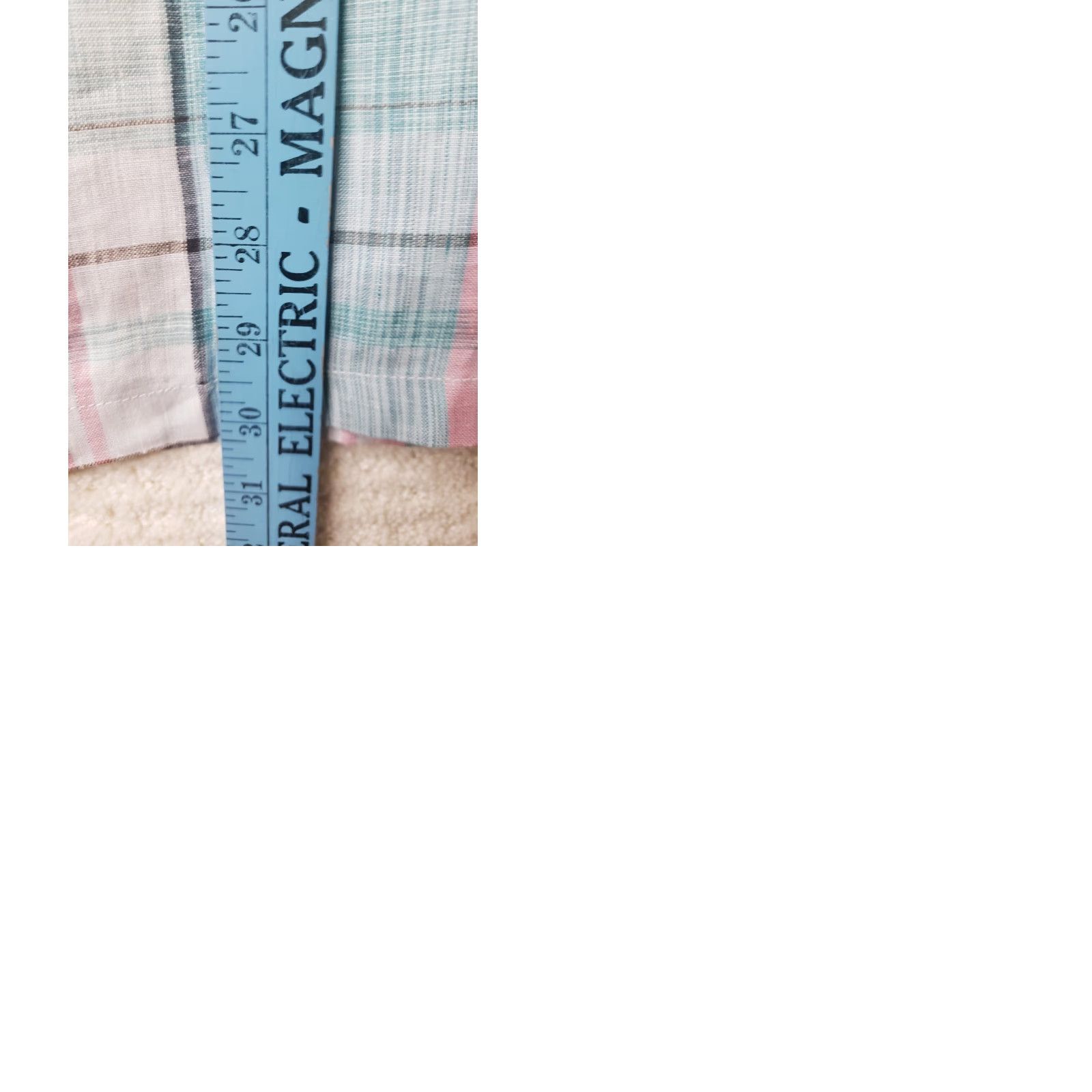 Tommy Bahama Tommy Bahama Shirt Mens 2XL 100% Linen Multicolor Plaid Short Sleeve Collared Relax XXL Size US XXL / EU 58 / 5 - 9 Thumbnail
