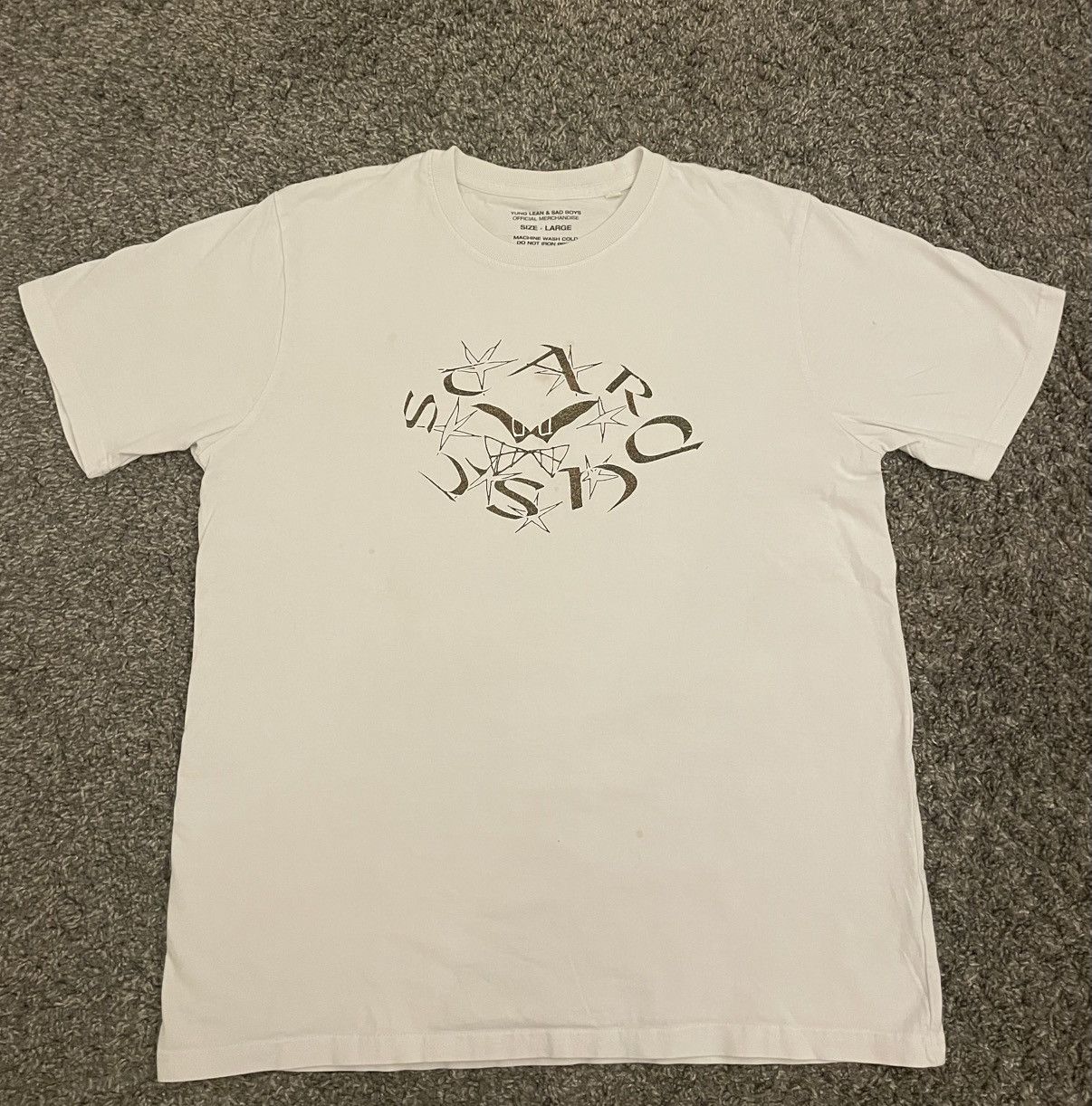 Yung Lean Yung Lean Stardust Tour Tshirt Size US L / EU 52-54 / 3 - 3 Thumbnail