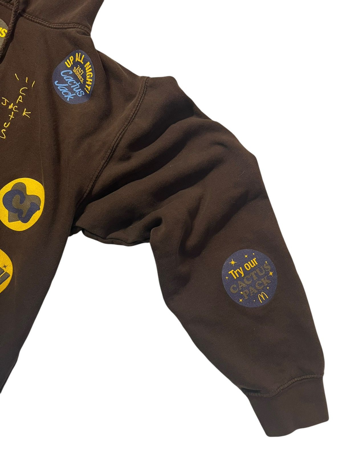 Travis Scott Travis Scott x Mcdonalds Sticker Bomb Hoodie Size US M / EU 48-50 / 2 - 8 Thumbnail