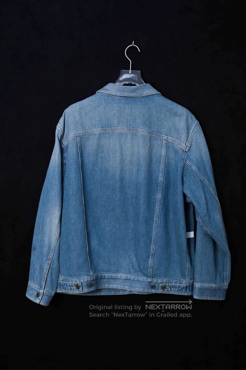 Valentino Valentino Logo monogram print denim jacket Size US S / EU 44-46 / 1 - 2 Thumbnail