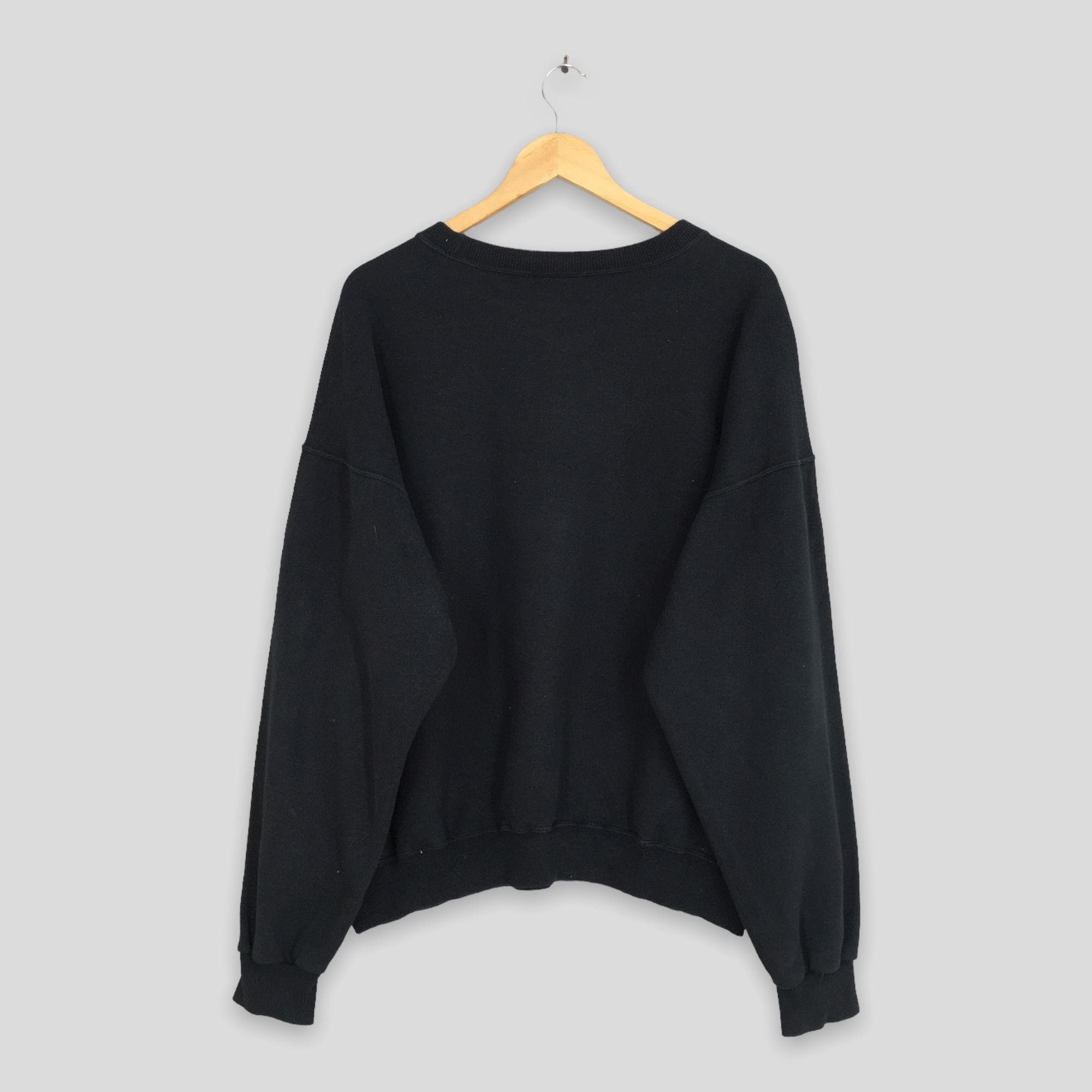 DKNY × Donna Karan Vintage Dkny NYC Jeans Black Sweatshirt XXLarge Size US XXL / EU 58 / 5 - 5 Thumbnail