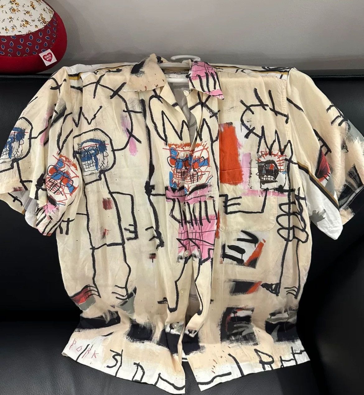 Wacko Maria wacko Maria Basquiat Collaboration Shirt - DMC Size US S / EU 44-46 / 1 - 1 Thumbnail
