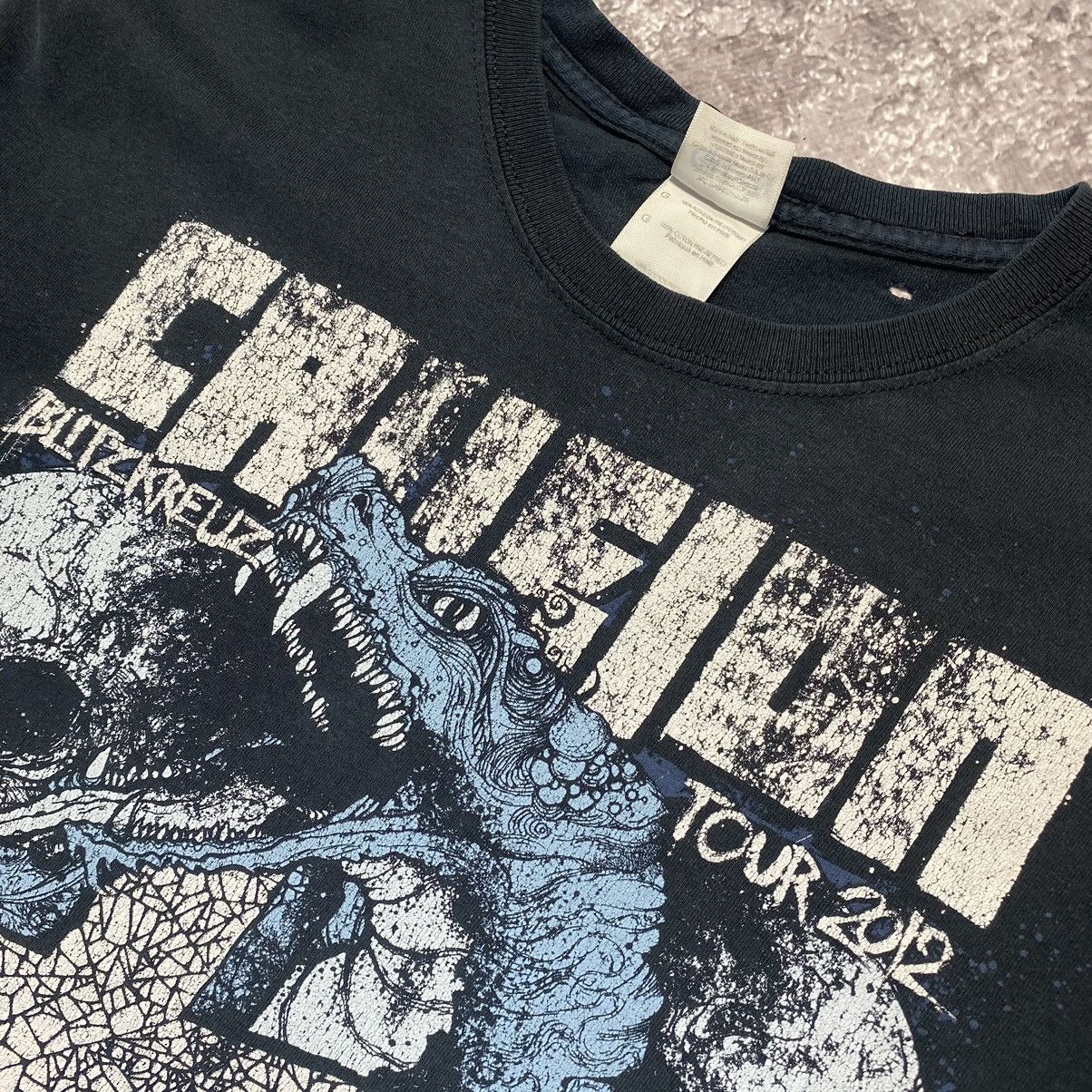 Band Tees Vintage Callejon Blitzkreuz tour 2012 Big Graphic logo tee Size US L / EU 52-54 / 3 - 3 Thumbnail