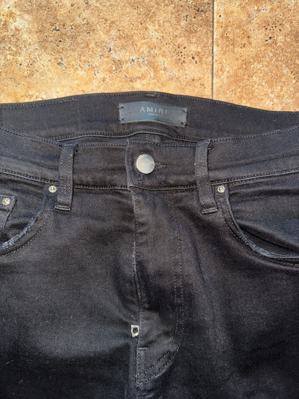 Amiri Amiri Thrasher Jeans Size US 31 - 5 Thumbnail