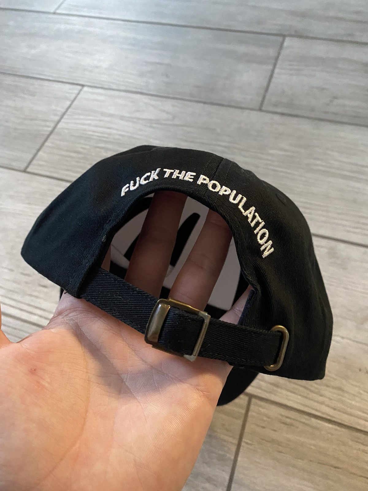 Fuck The Population FTP Timepiece 6 Panel Hat NEW Size ONE SIZE - 3 Thumbnail