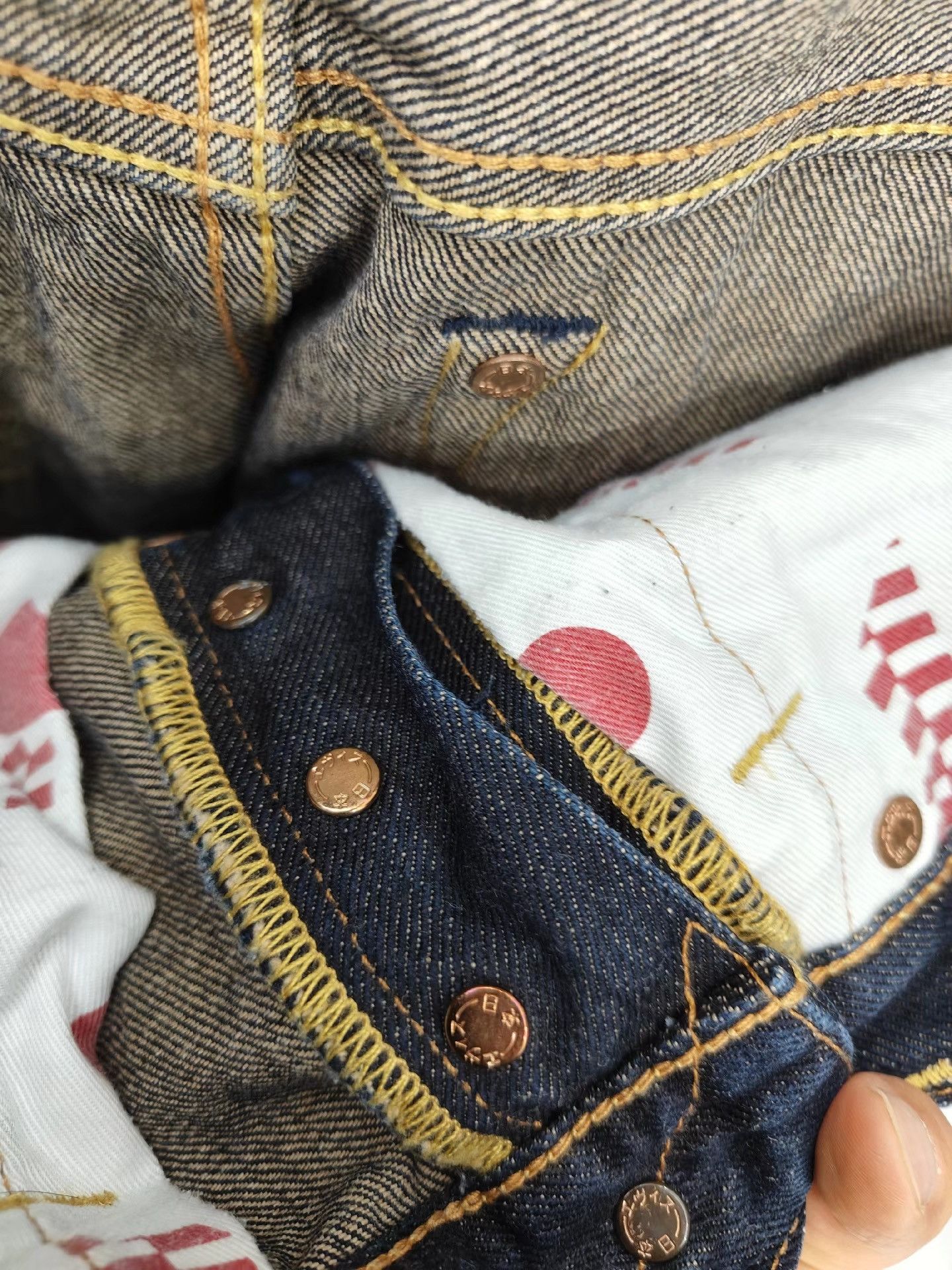 Evisu Evisu Men's Jeans K29 Size US 30 / EU 46 - 8 Thumbnail