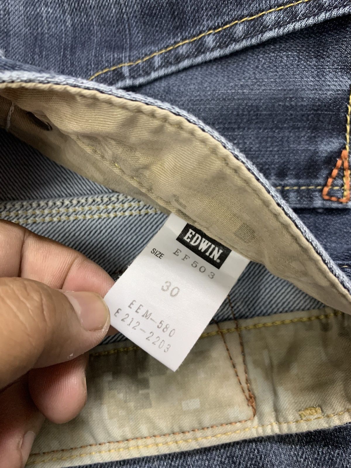 Edwin Faded Edwin 503 mental model denim. Size US 30 / EU 46 - 8 Thumbnail