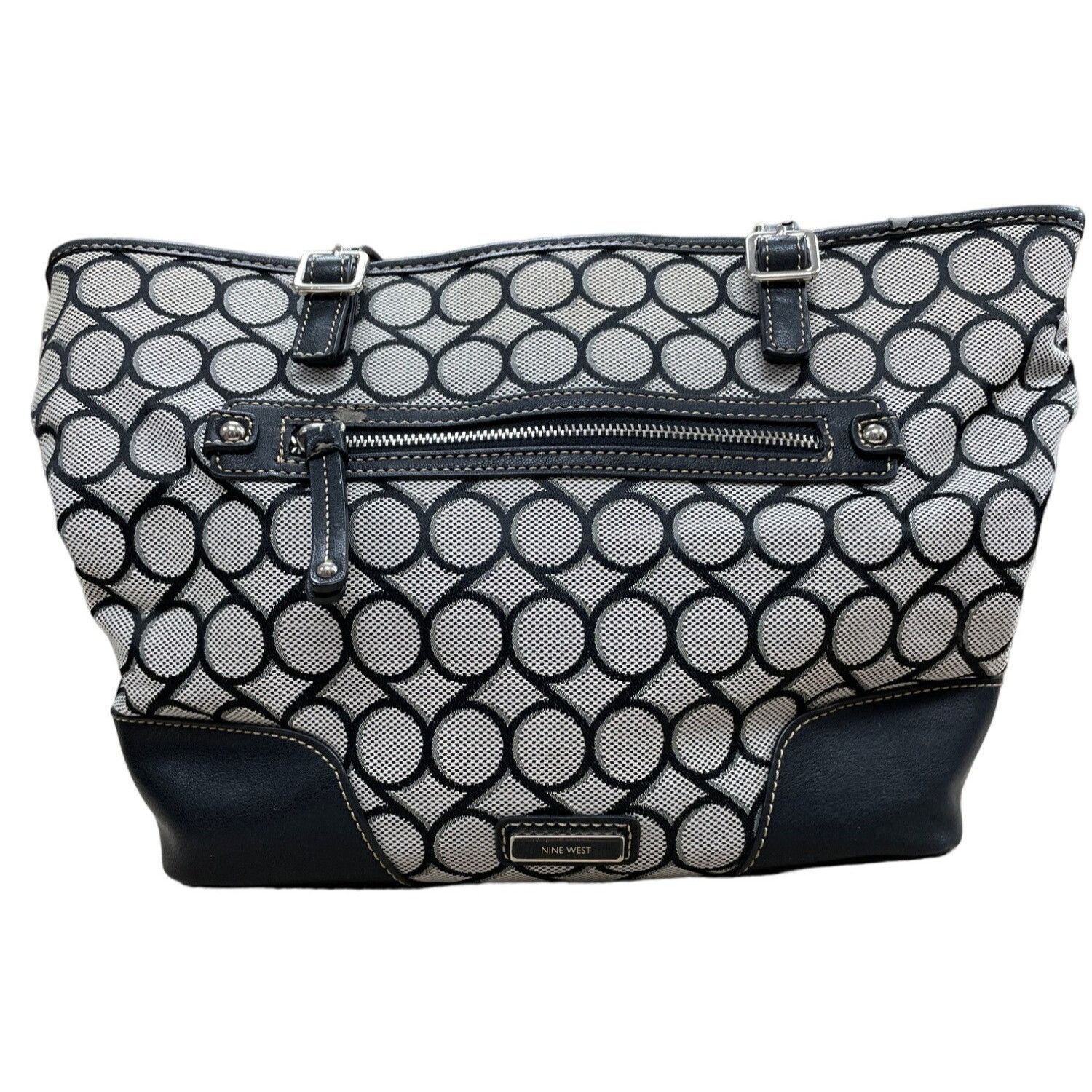 Nine west grey purse clearance