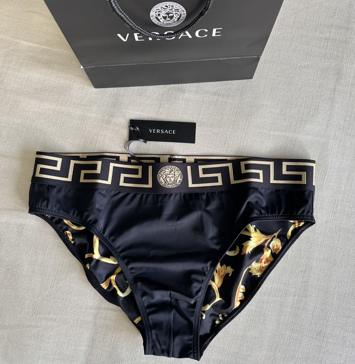 Versace Swim slip Versace new with tag Size US 38 / EU 54 - 2 Thumbnail