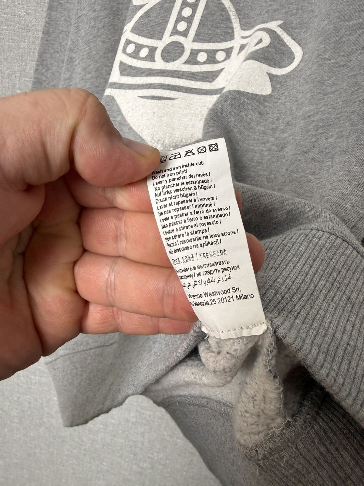 Vivienne Westwood Vivienne Westwood Anglomania Big Logo Crewneck Sweatshirt Size US L / EU 52-54 / 3 - 13 Thumbnail