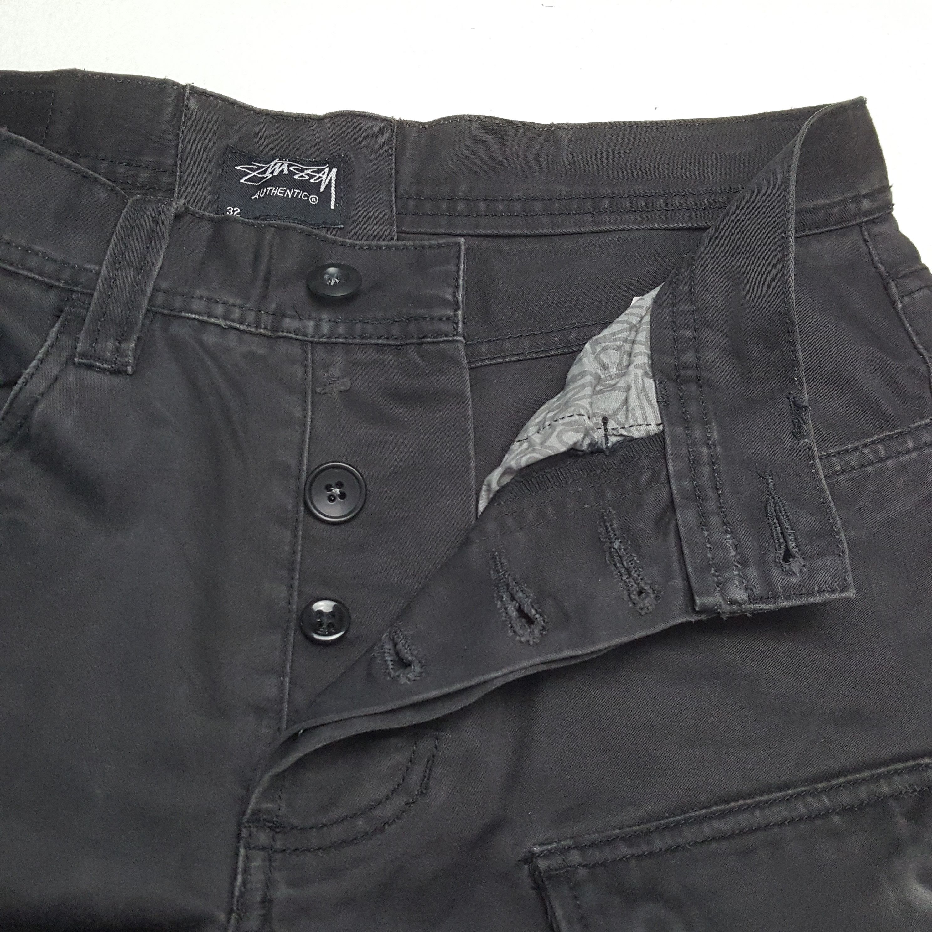 Stussy × Vintage Vintage STUSSY Streetwear Skateboard Style Custom Logo Pant Size US 31 - 12 Thumbnail