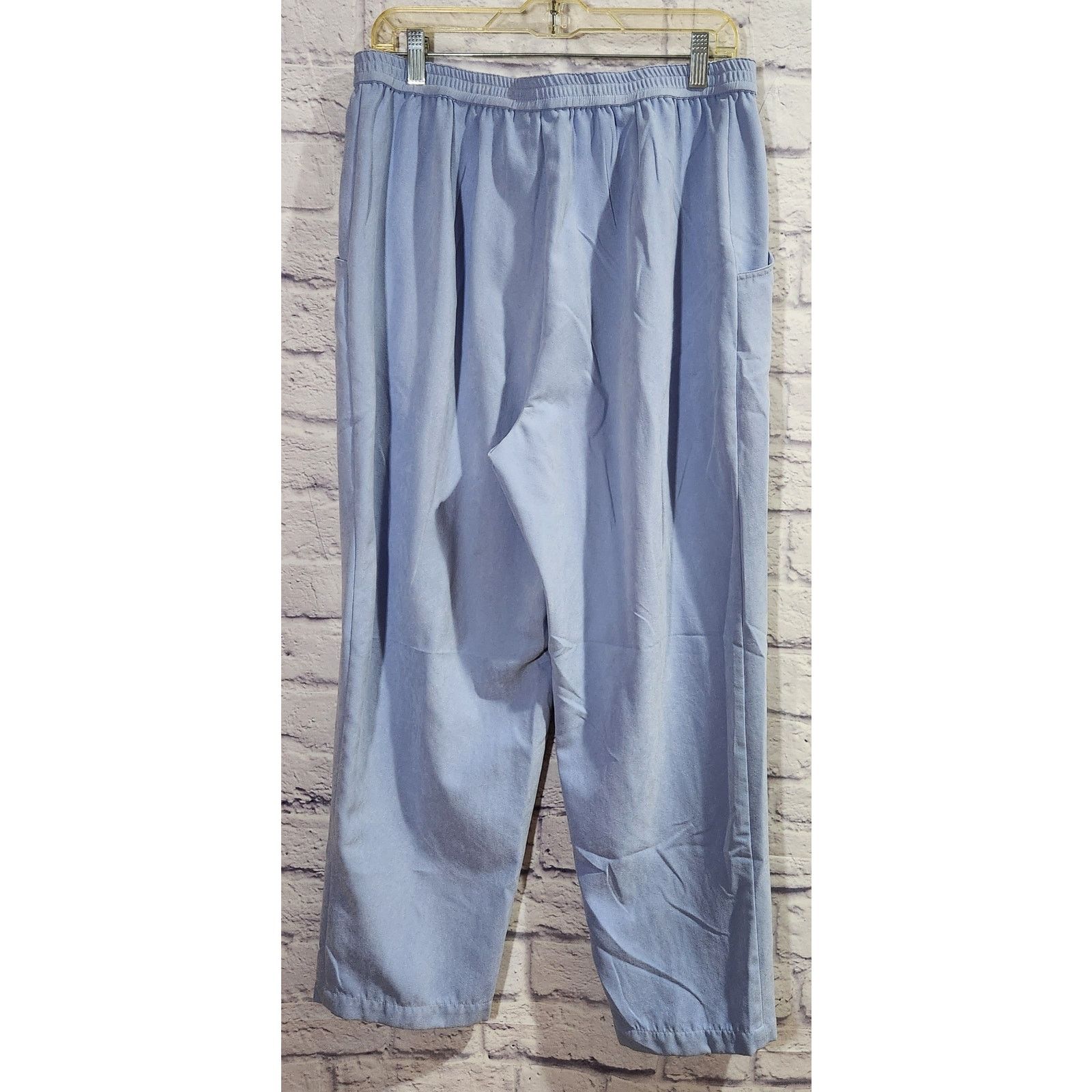 Other Drapers & Damon's Light Blue Purple Pleated Pants LP Size 32" / US 10 / IT 46 - 3 Thumbnail