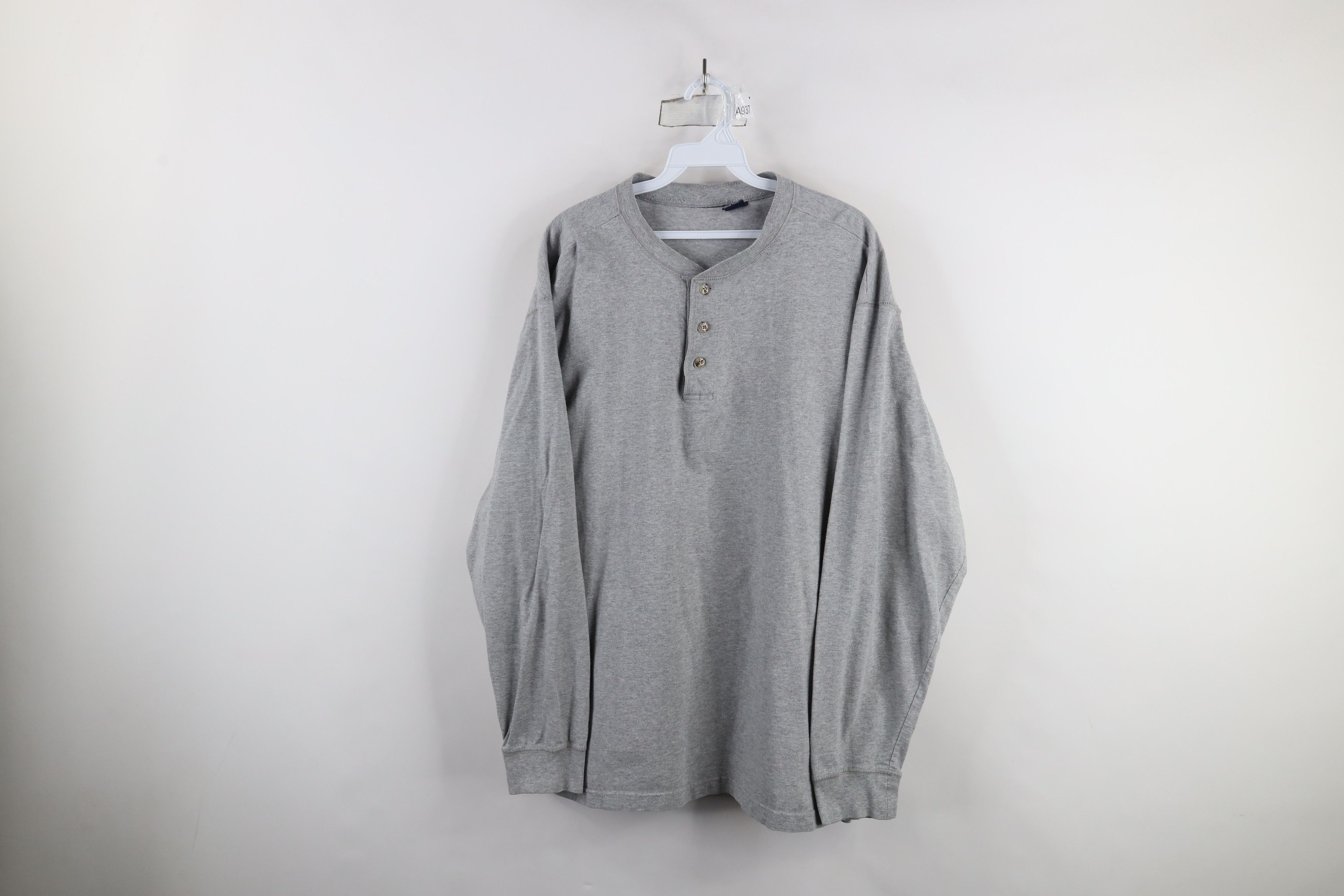 Vintage Vintage 90s Streetwear Heavyweight Long Sleeve T-Shirt Size US XXL / EU 58 / 5 - 1 Thumbnail