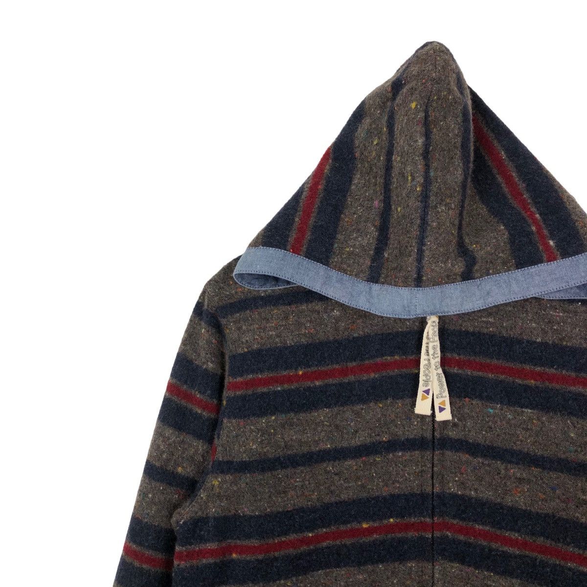 Issey Miyake VINTAGE STRIPED HOODIE PTTP JAPAN ISSEY MIYAKE DESIGN Size US M / EU 48-50 / 2 - 6 Thumbnail