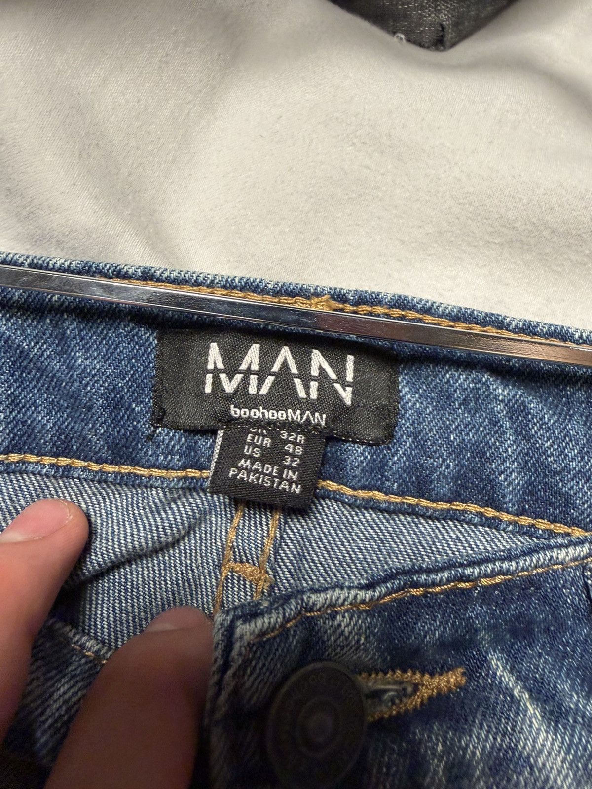 Boohoo BOOHOO MEN DENIM Size US 32 / EU 48 - 3 Thumbnail