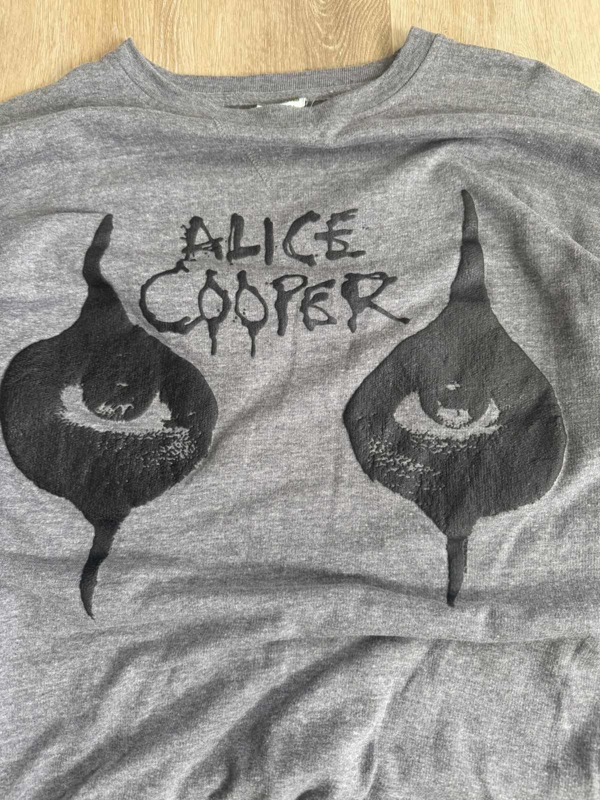 Band Tees × Vintage Vintage Alice Cooper Sweatshirt Size US XL / EU 56 / 4 - 5 Thumbnail