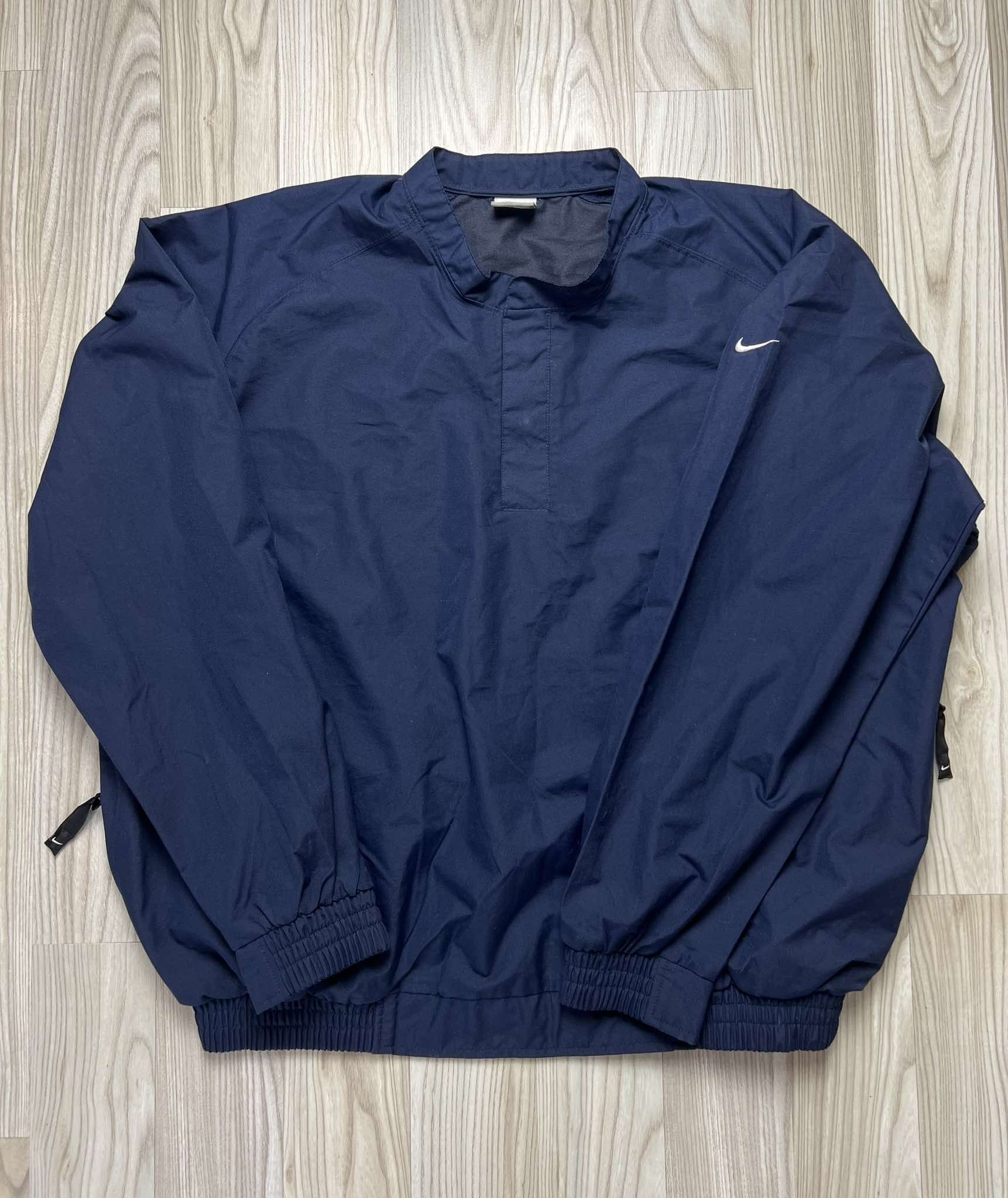 Vintage Nike Nylon Track Jacket 90s Logo Swoosh Y2k 💥🔥