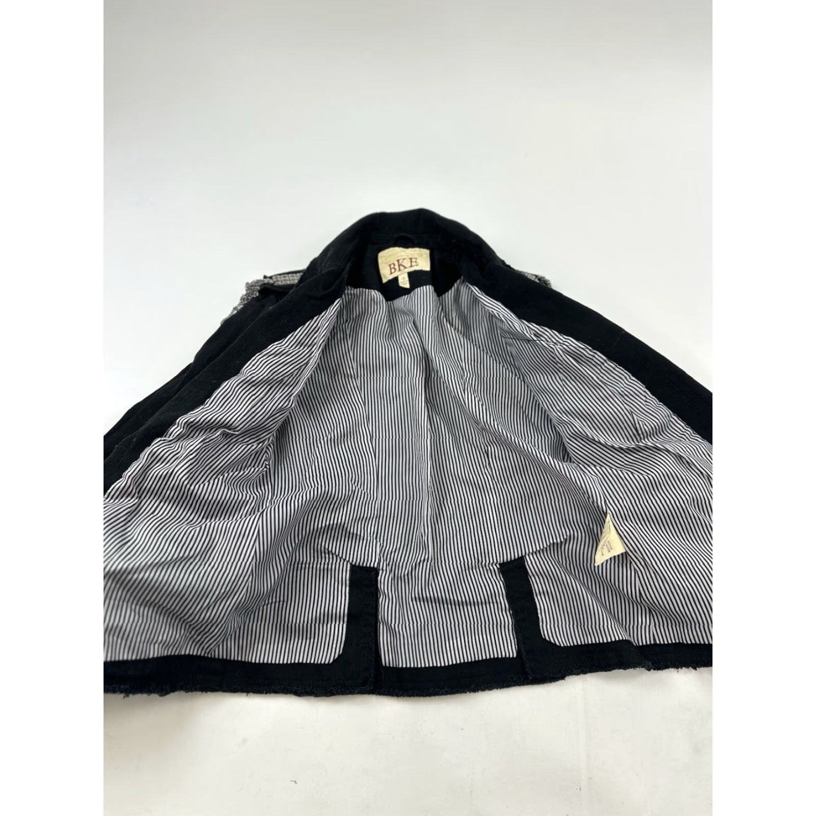 BKE VINTAGE BKE Jacket Women’s Small S Black Chains Studs Y2K Size S / US 4 / IT 40 - 5 Thumbnail