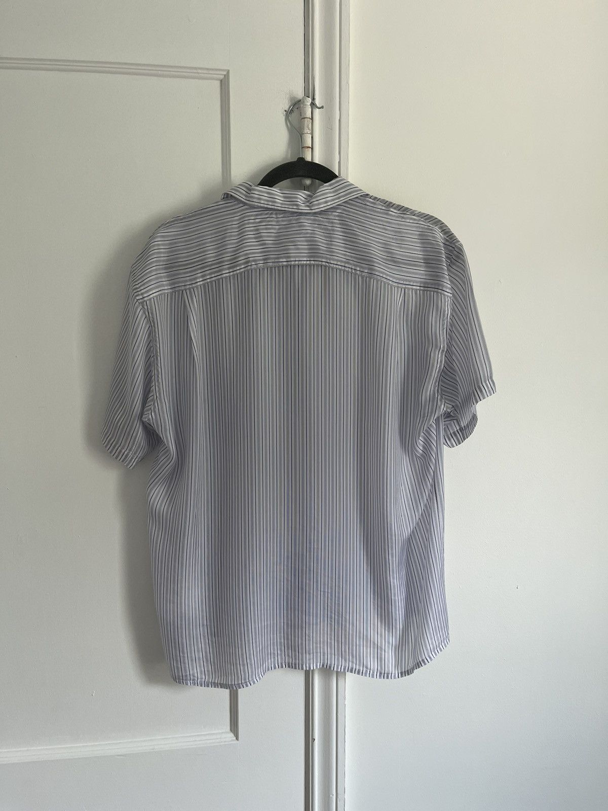 Comme des Garcons SHIRT Comme Des Garcons shirt short sleeve cupro camp collar shirt Size US M / EU 48-50 / 2 - 3 Thumbnail