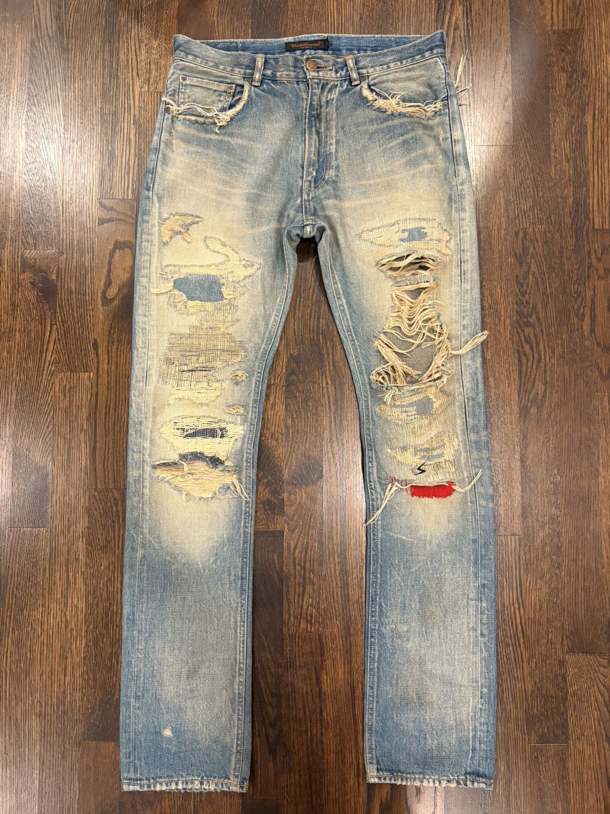 Jun Takahashi × Undercover Undercover 68 Red Yarn Denim