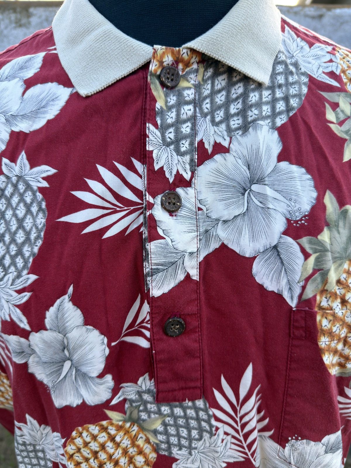 Tori Richard PreOwned Tori Richard Polo Shirt Multicolored Men's L Size US L / EU 52-54 / 3 - 3 Thumbnail