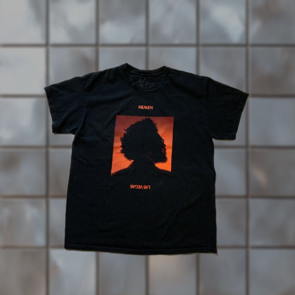 Vintage The Weeknd XO Heaven Or Las Vegas T-Shirt Sz. L Black Mens Graphic Official Merch Size US L / EU 52-54 / 3 - 1 Thumbnail
