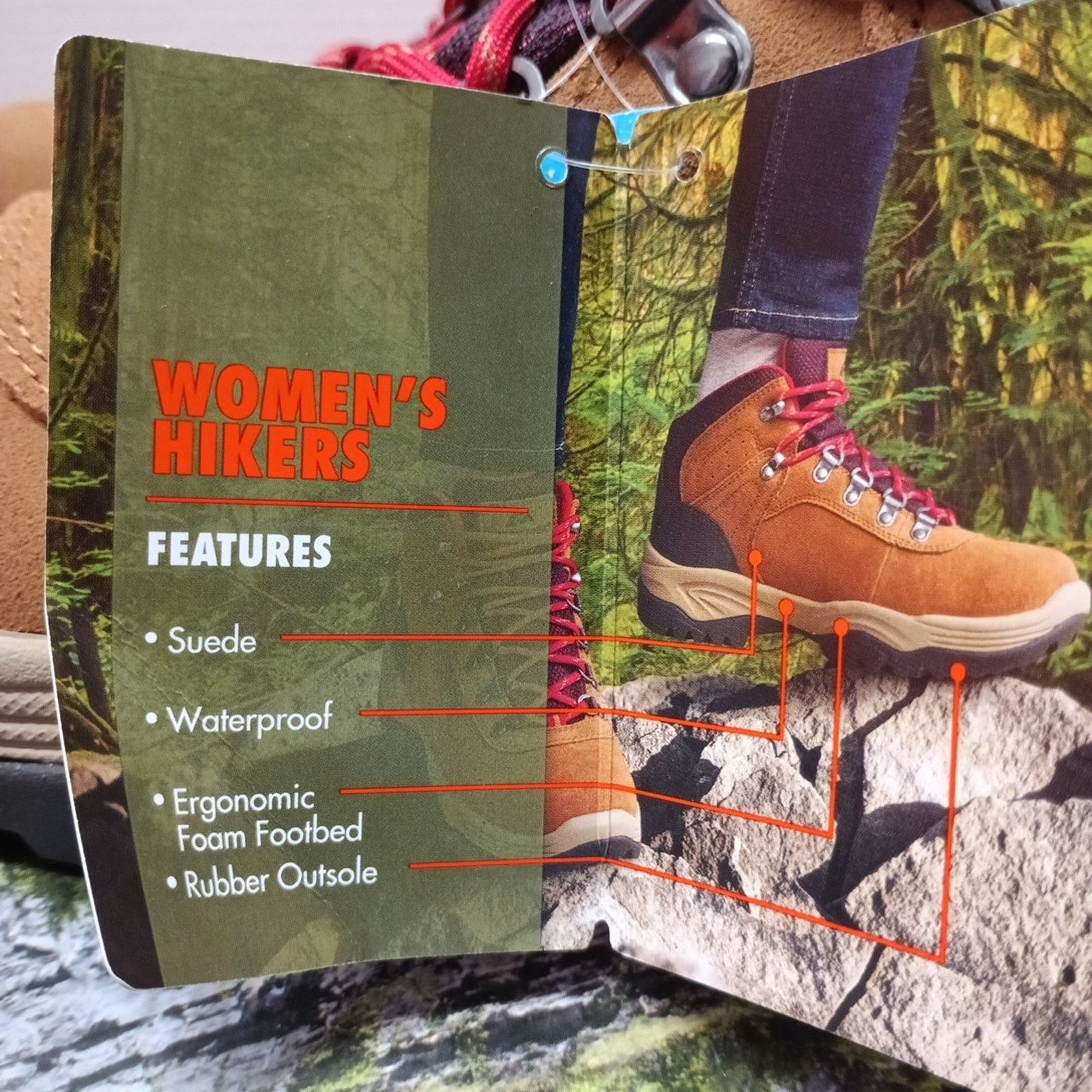 Other Ozark Trail Women Waterproof Hiker Boots Wheat Size 8 Hiking Size US 8 / IT 38 - 4 Thumbnail