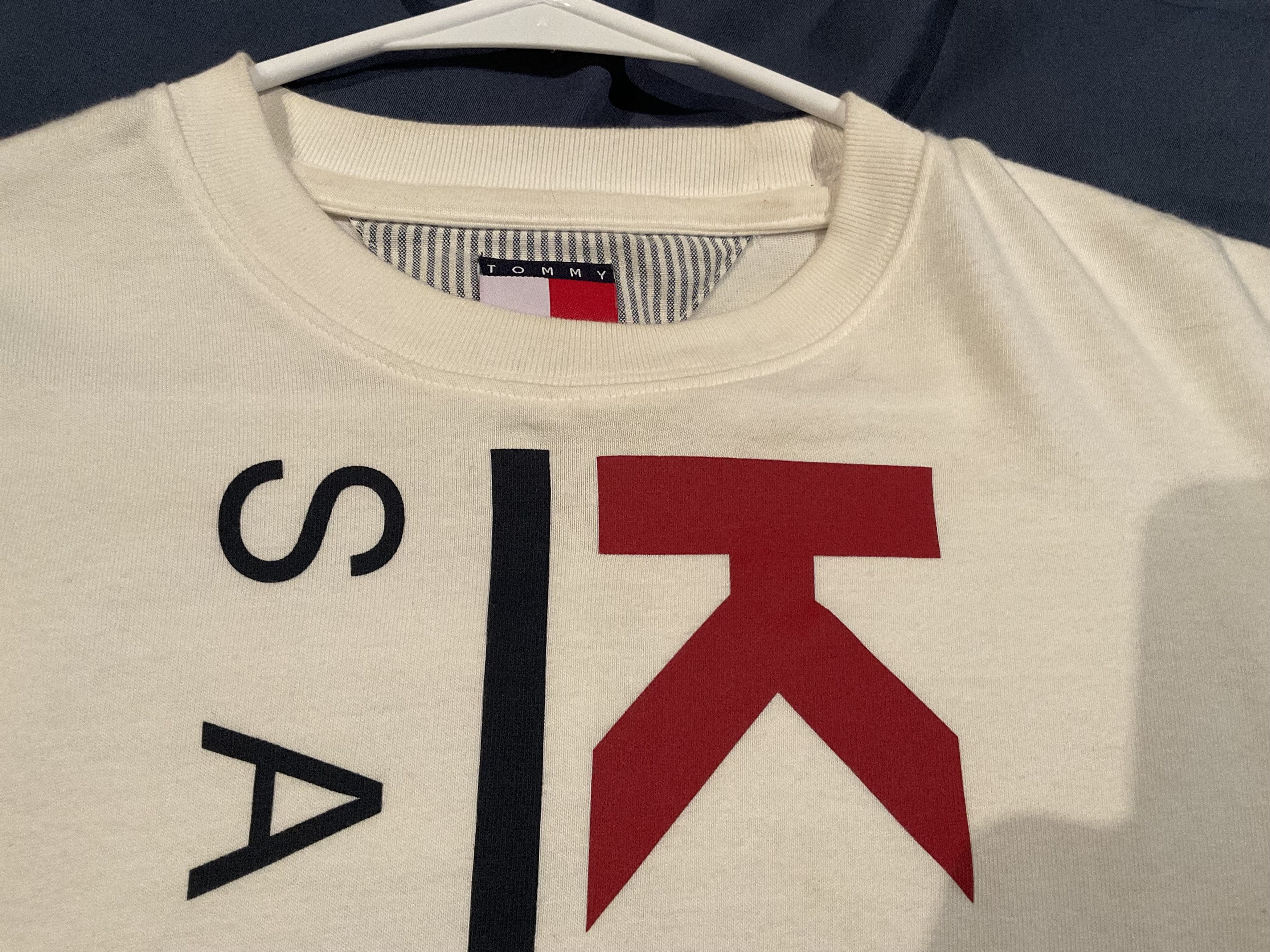 Kith × Tommy Hilfiger Kith x Tommy Hilfiger Sailing L/S White Tee - L Size US L / EU 52-54 / 3 - 4 Thumbnail