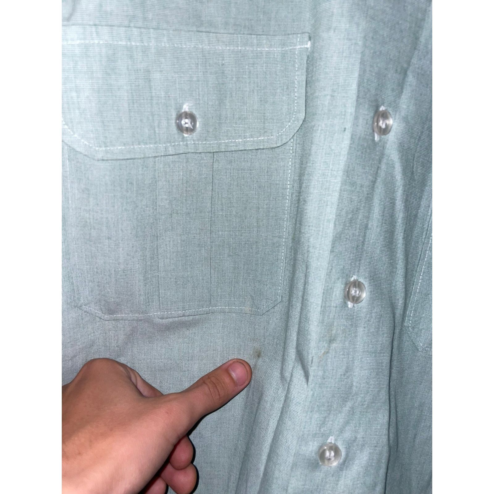 Vintage Vintage DSCP Garrison Collection Army Wear Green Shirt VTG L Size US L / EU 52-54 / 3 - 4 Thumbnail