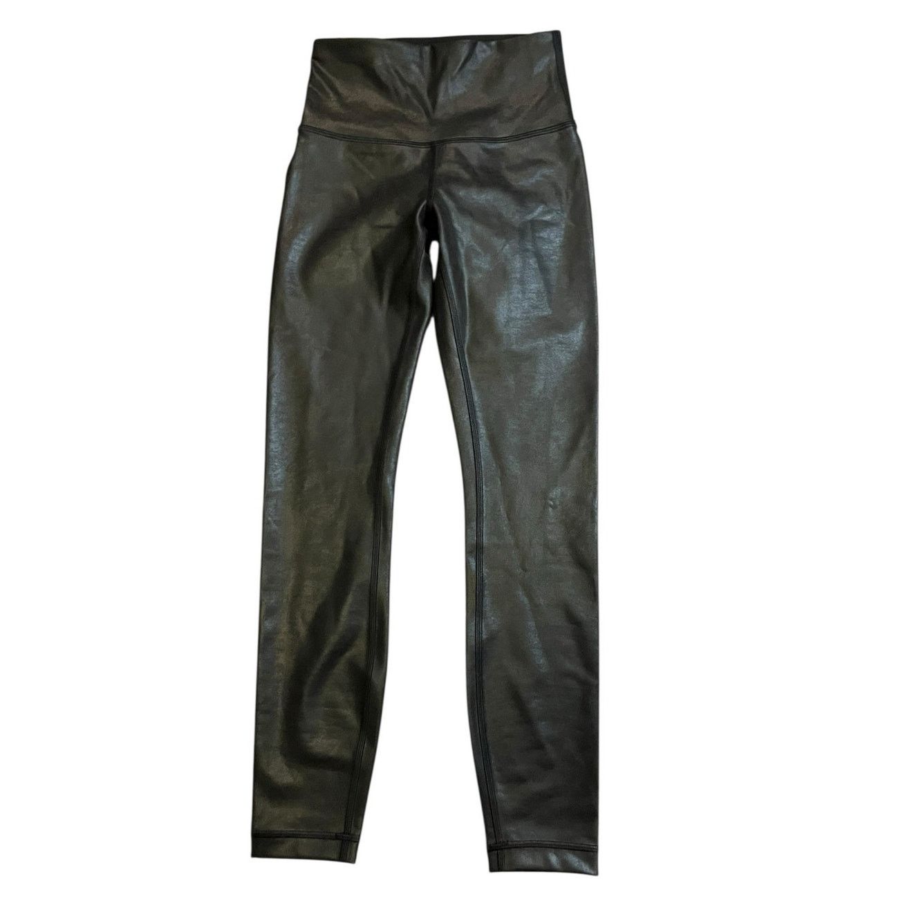 Lululemon Lululemon Wunder Train HR Tight 25" Matte Foil Size 2 Size 26" / US 2 / IT 38 - 2 Thumbnail