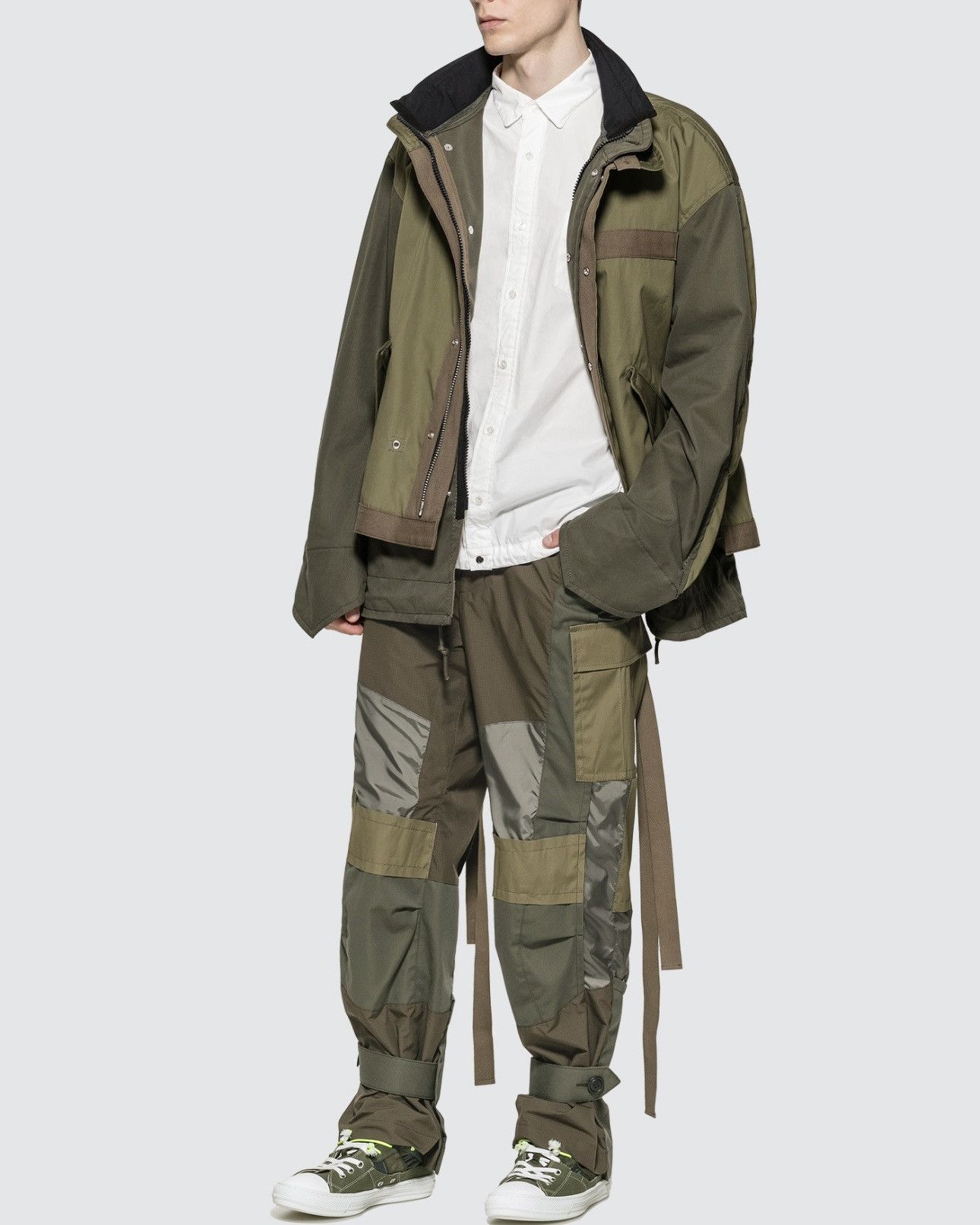 Japanese Brand × Sacai SACAI 2020SS FABRIC COMBO JACKET size 2 Size US M / EU 48-50 / 2 - 6 Thumbnail