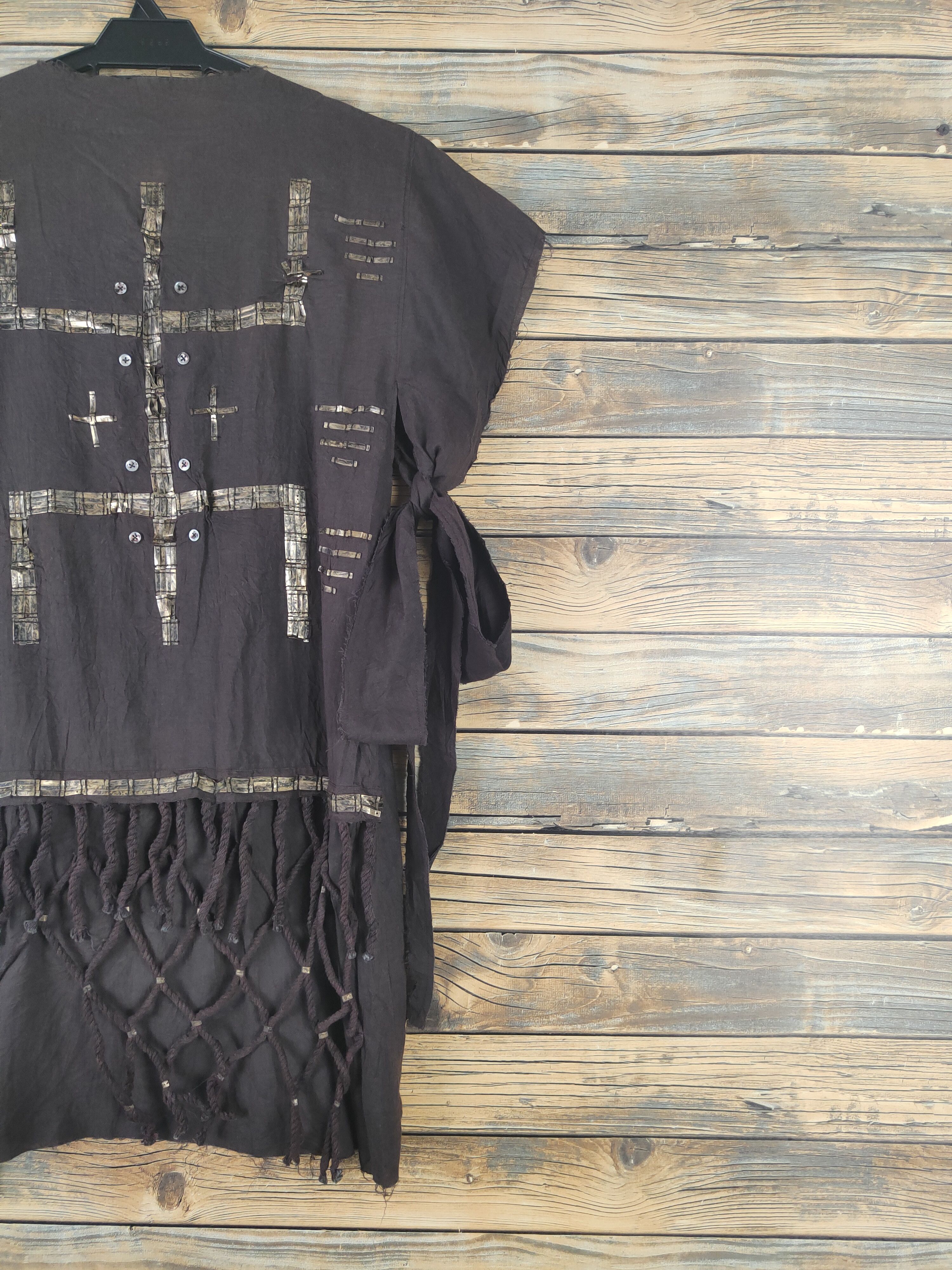 Patrizia Pepe × Vintage Retro Patrizia Pepe Dark Brown Blouses Size S / US 4 / IT 40 - 10 Thumbnail